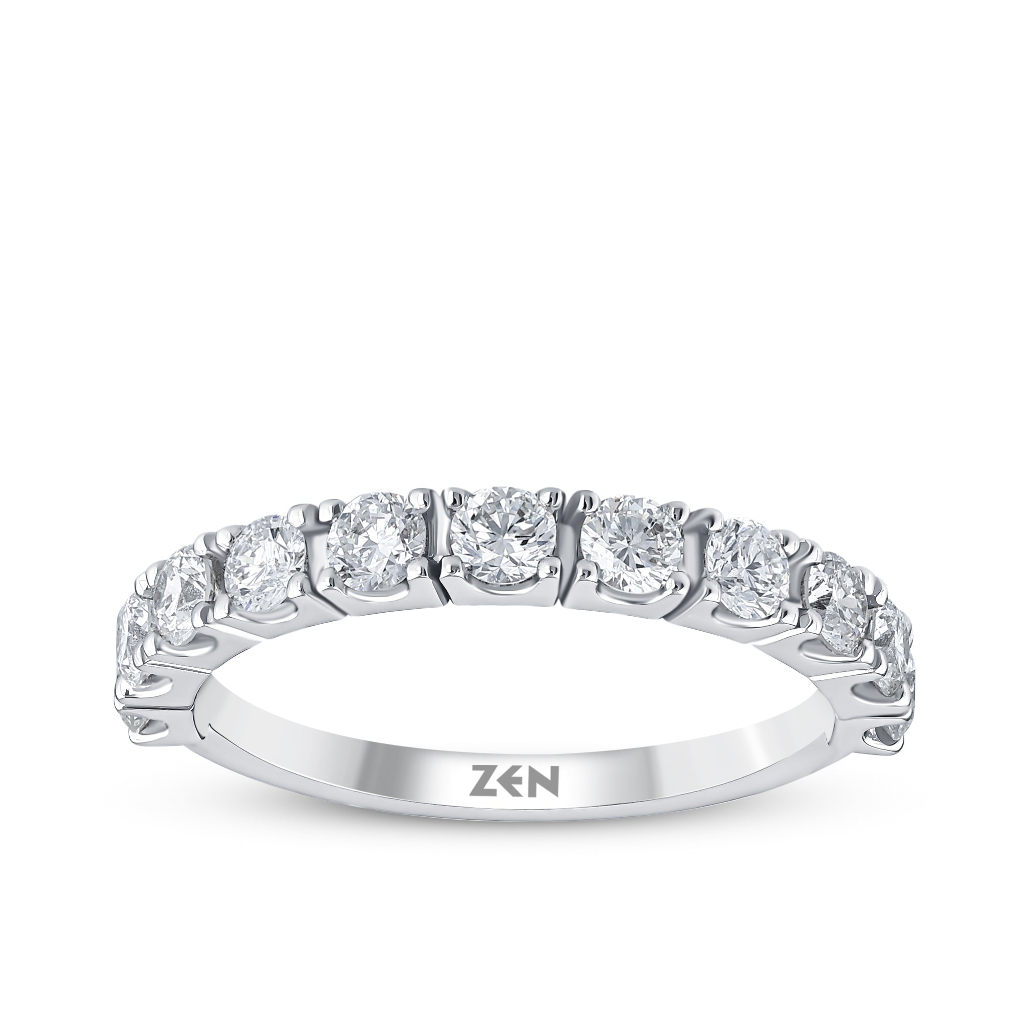 Diamond Half Eternity Ring