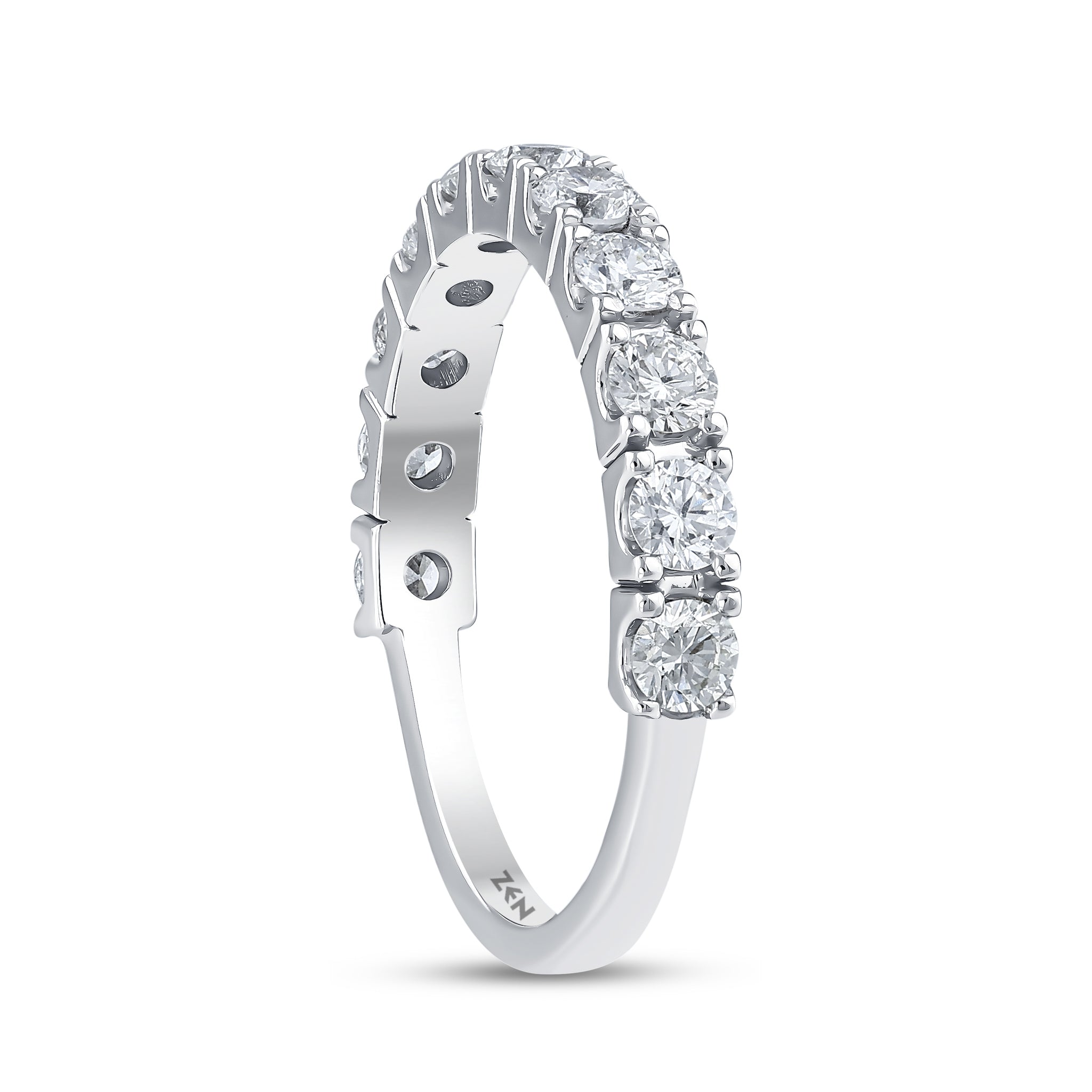Diamond Half Eternity Ring