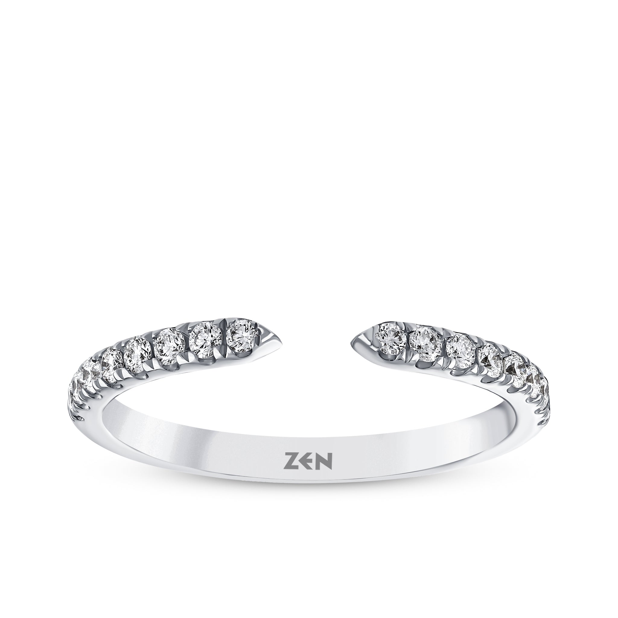 Open Diamond Ring