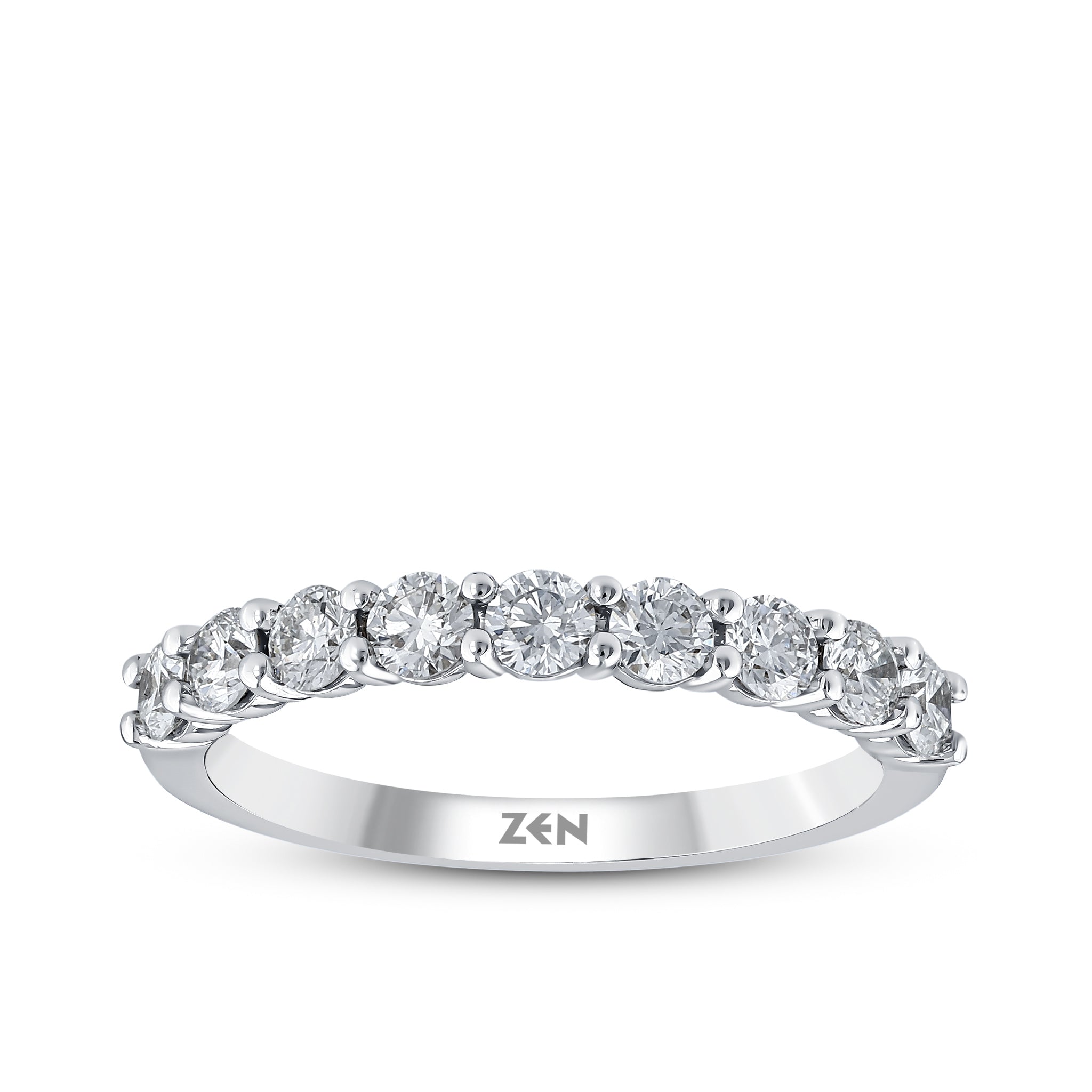 Diamond Half Eternity Ring