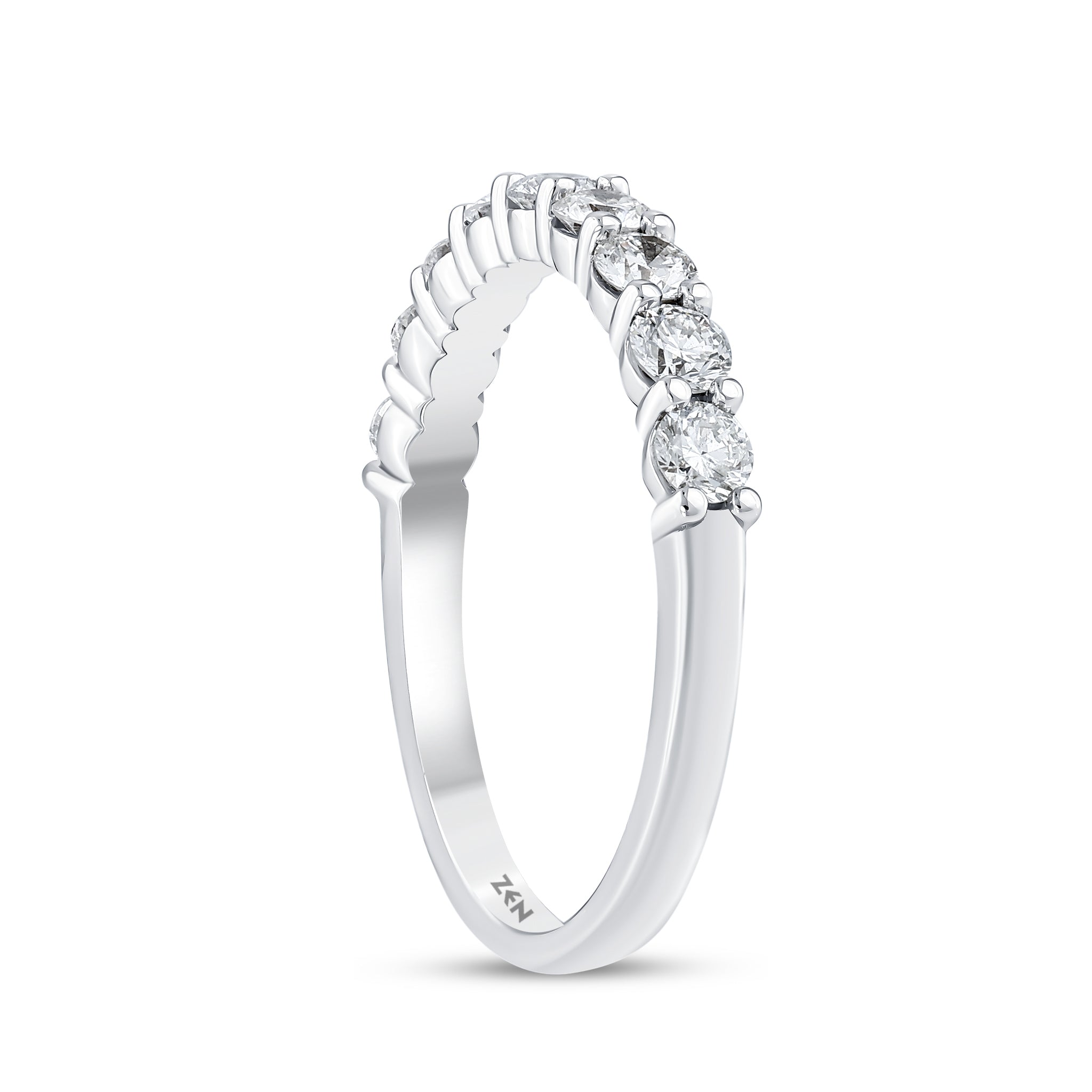 Diamond Half Eternity Ring