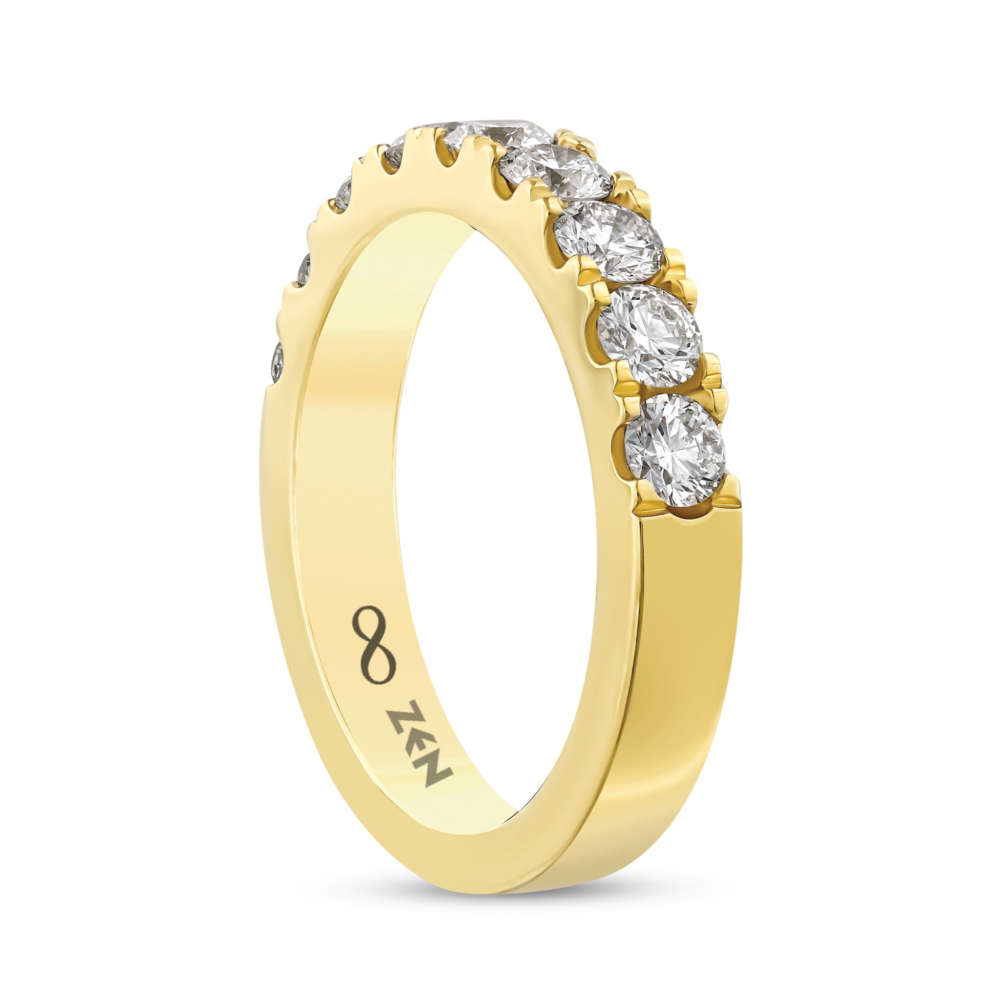 Diamond Half Eternity Ring