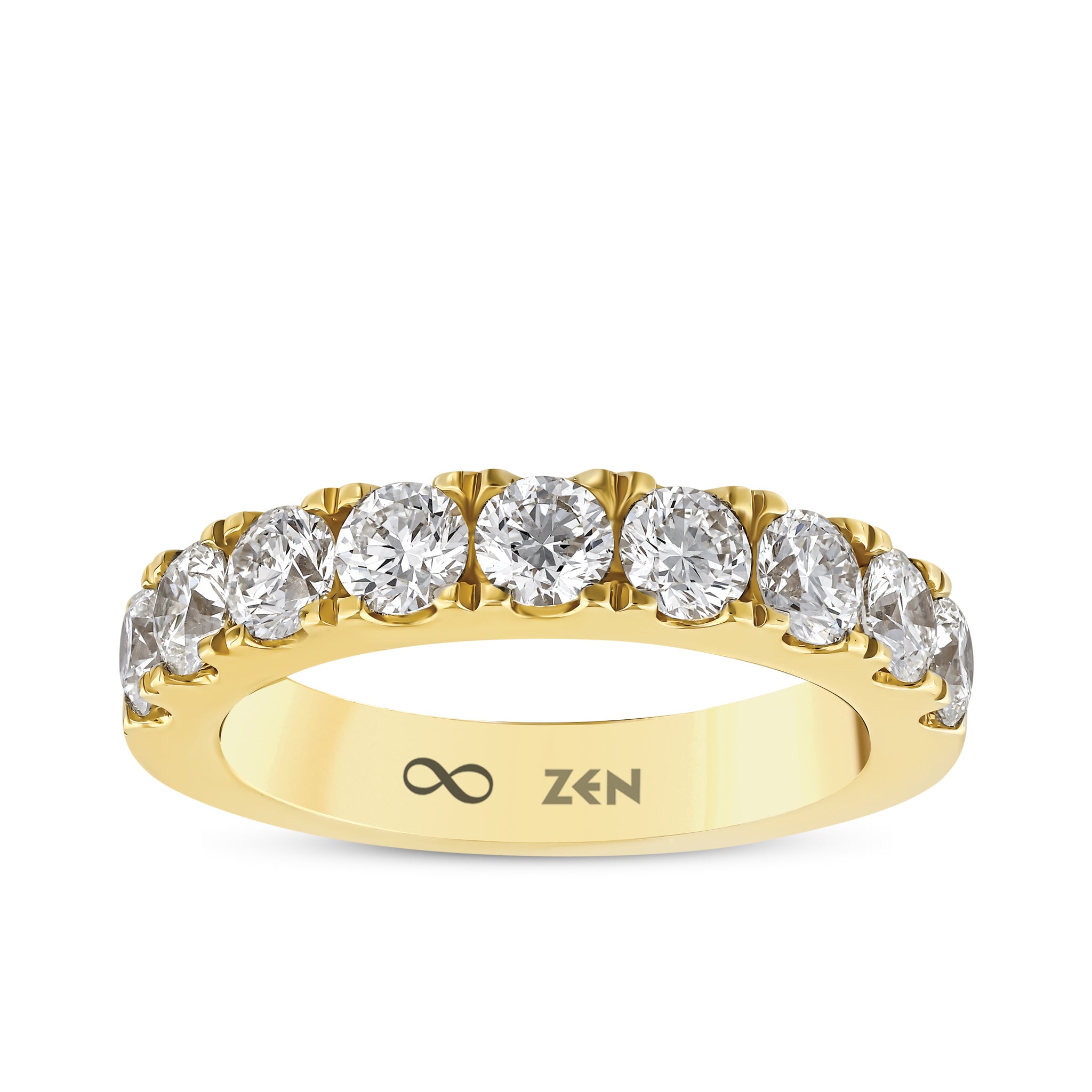 Diamond Half Eternity Ring