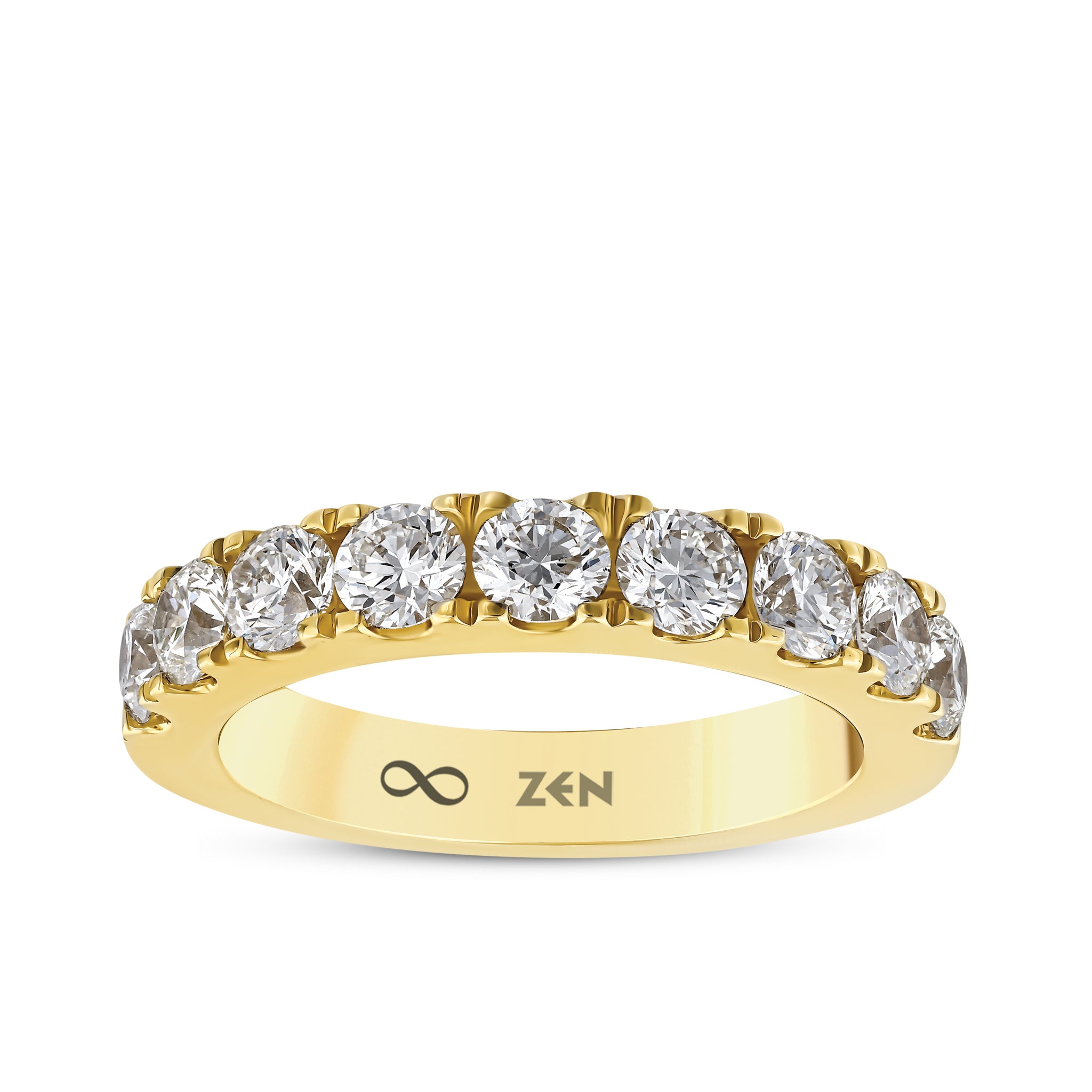 Diamond Half Eternity Ring