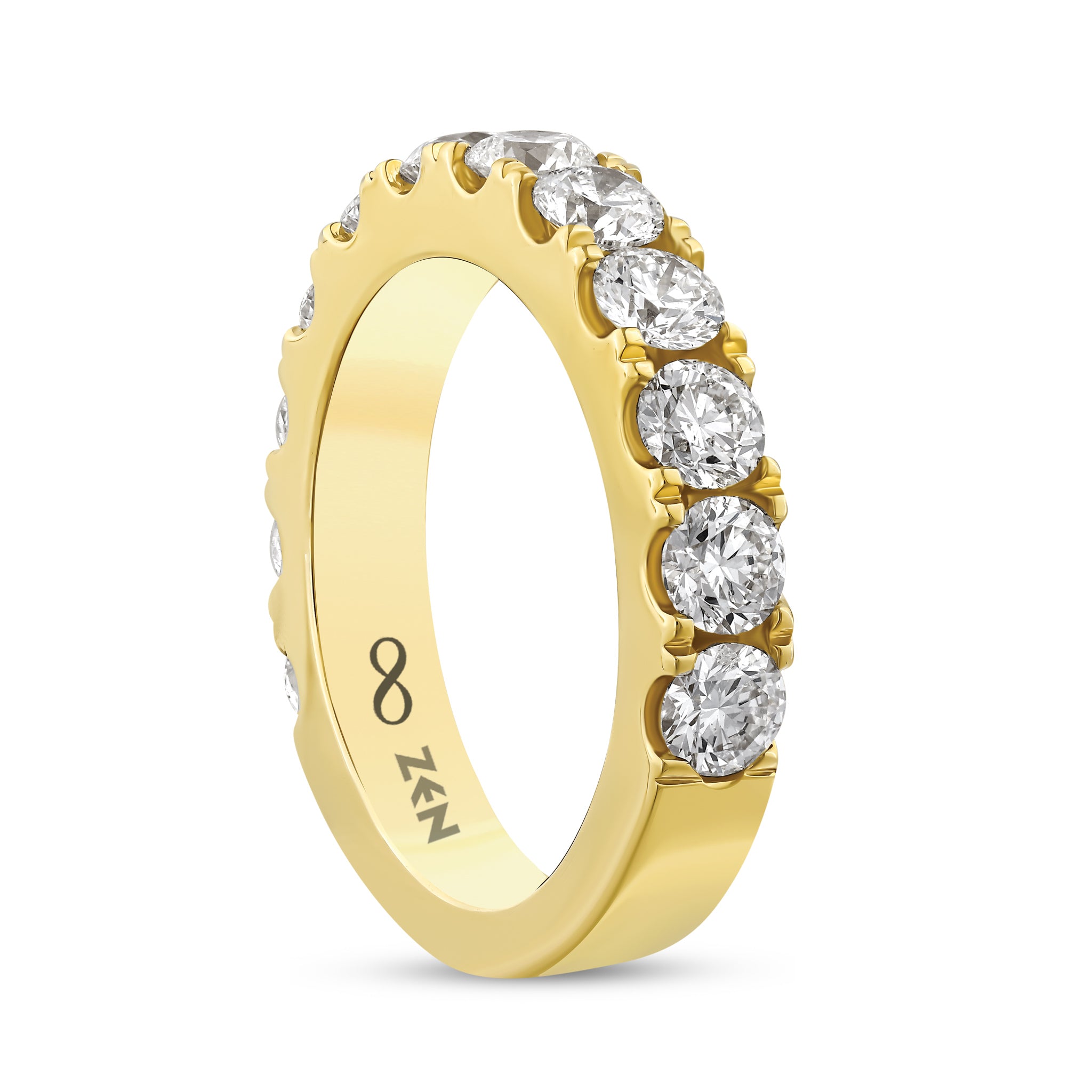 Diamond Half Eternity Ring