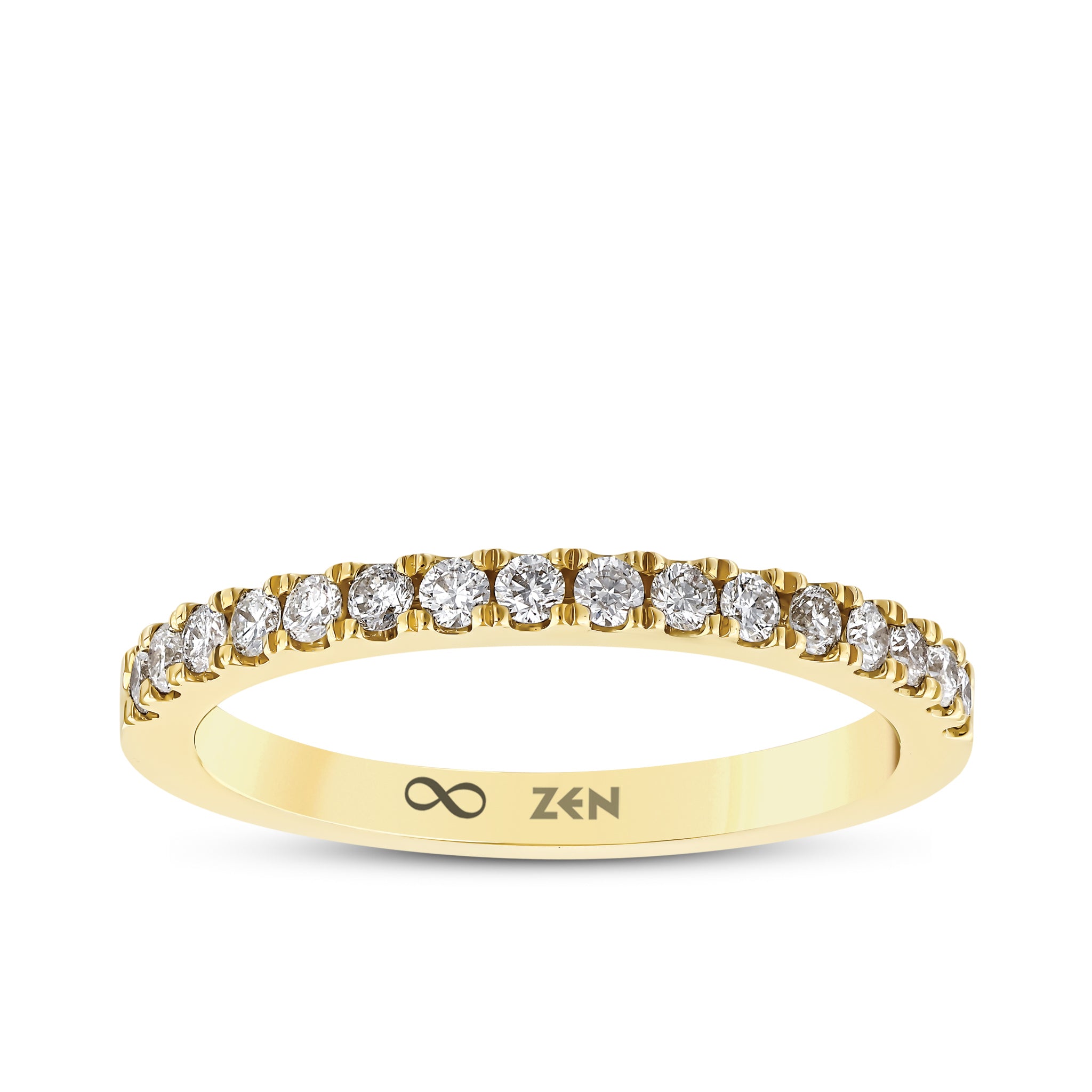 Diamond Half Eternity Ring