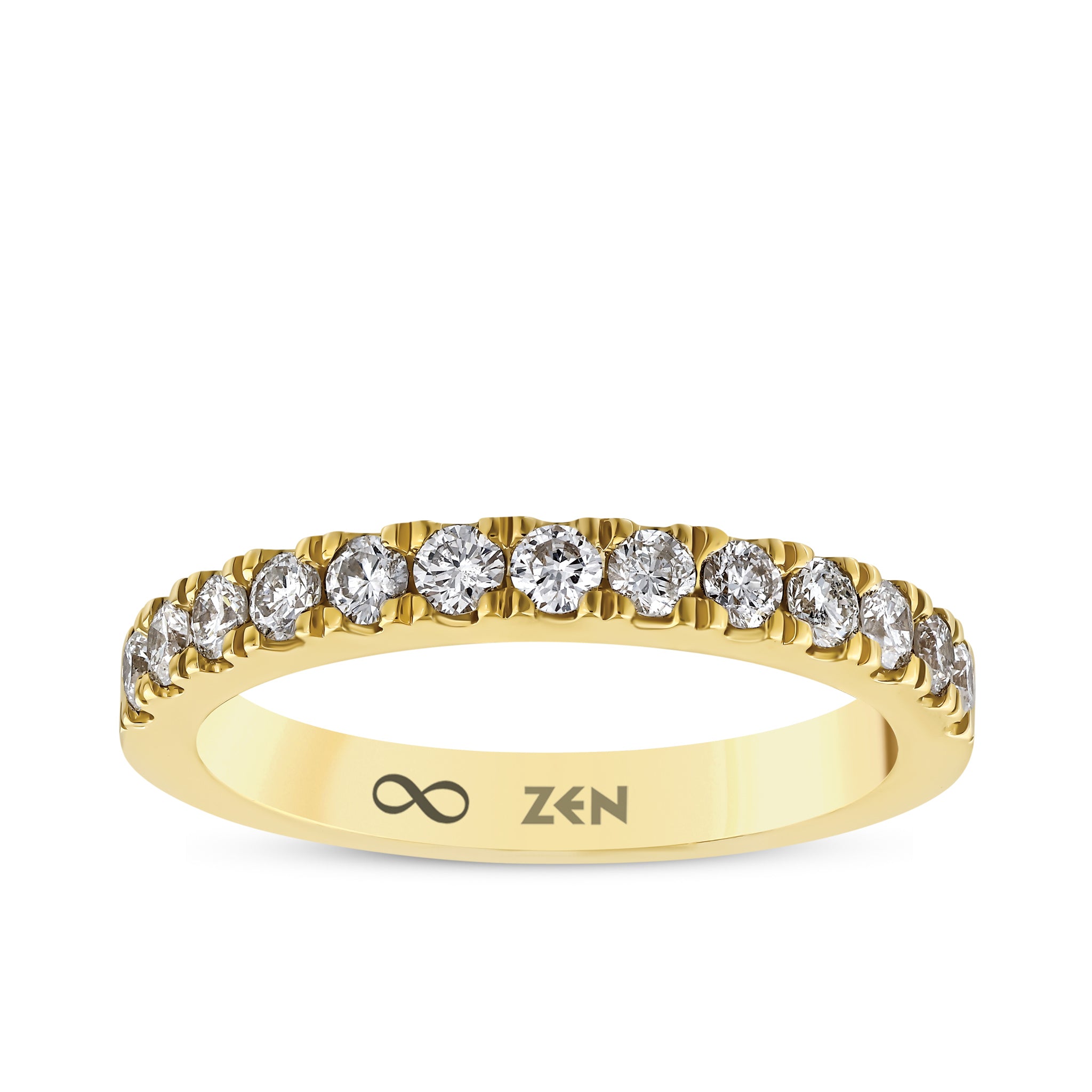 Diamond Half Eternity Ring