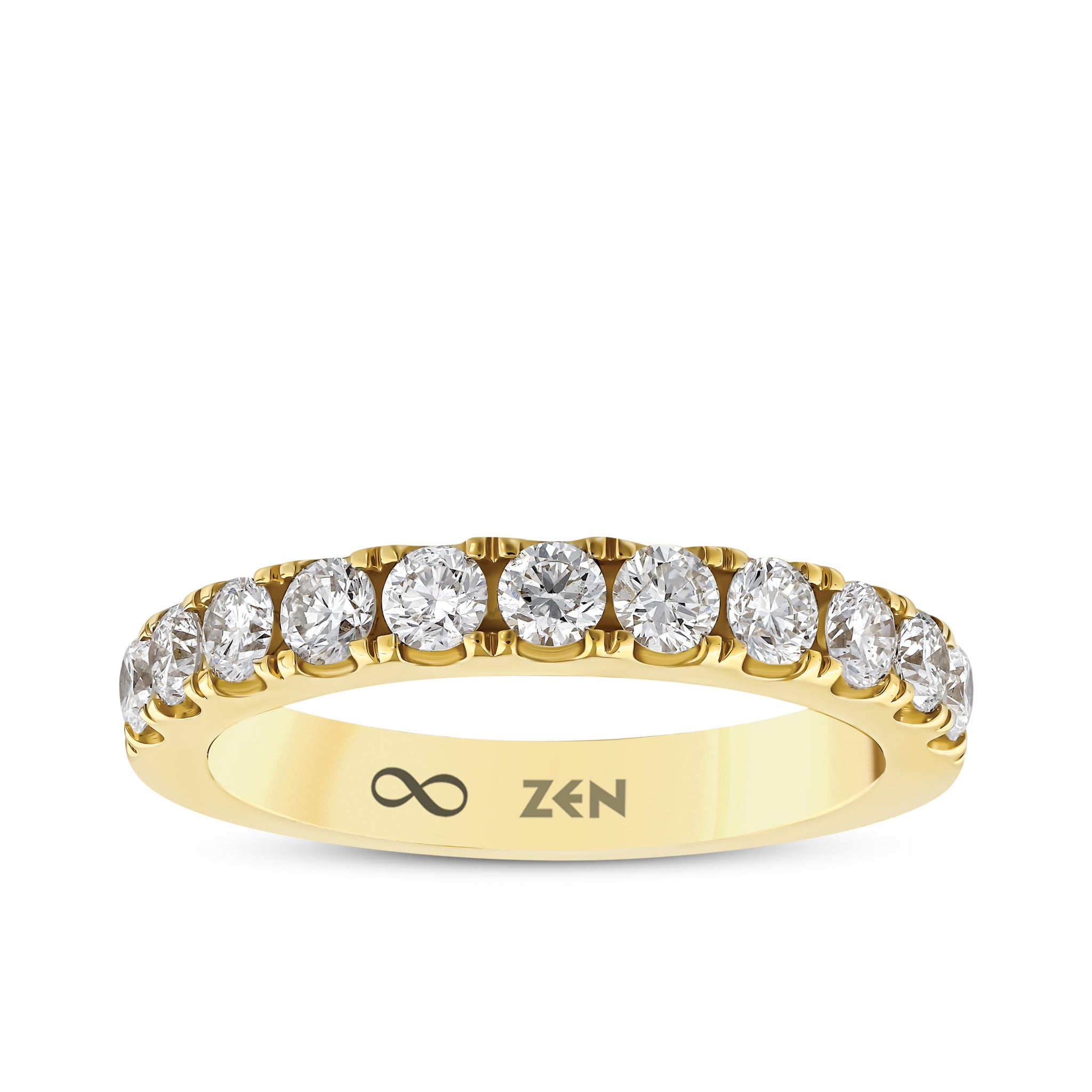 Diamond Half Eternity Ring