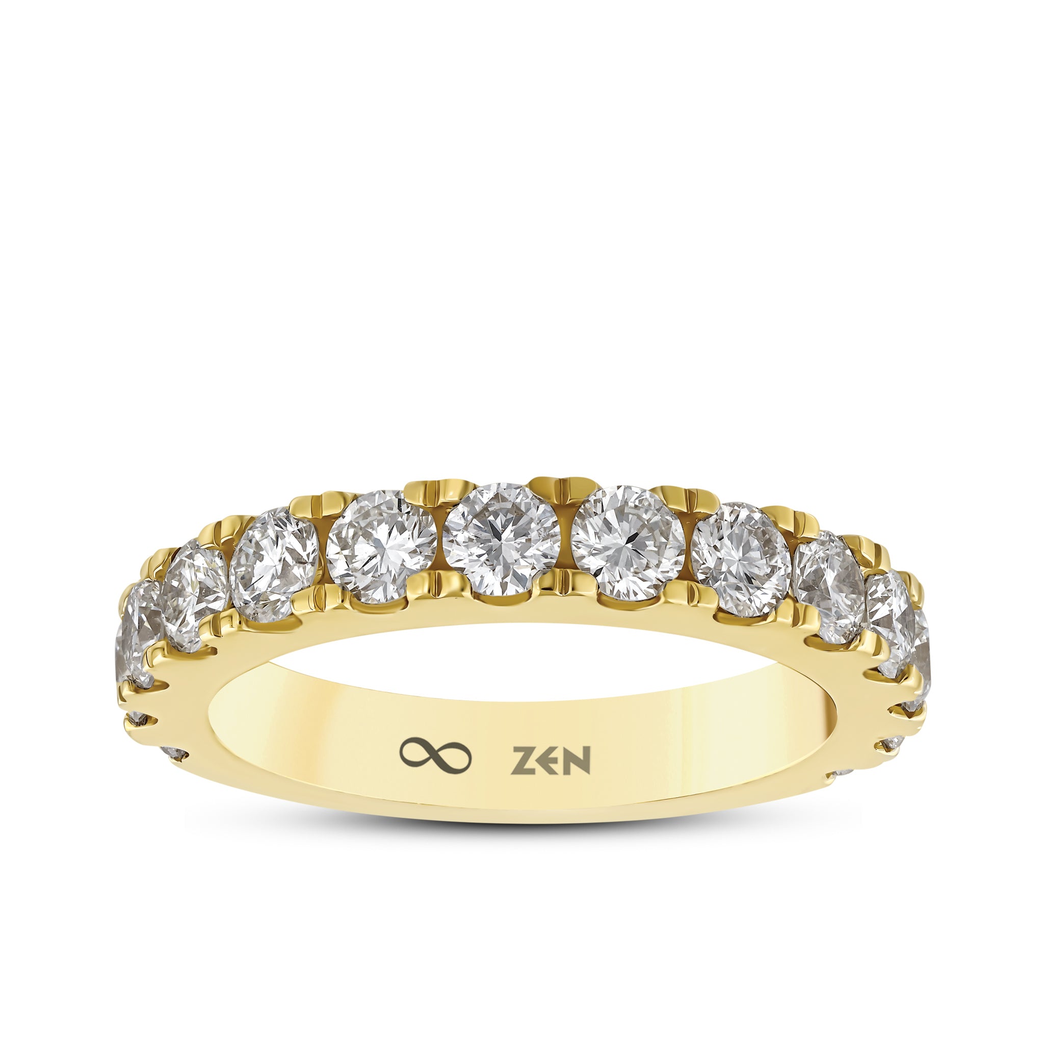 Diamond Half Eternity Ring