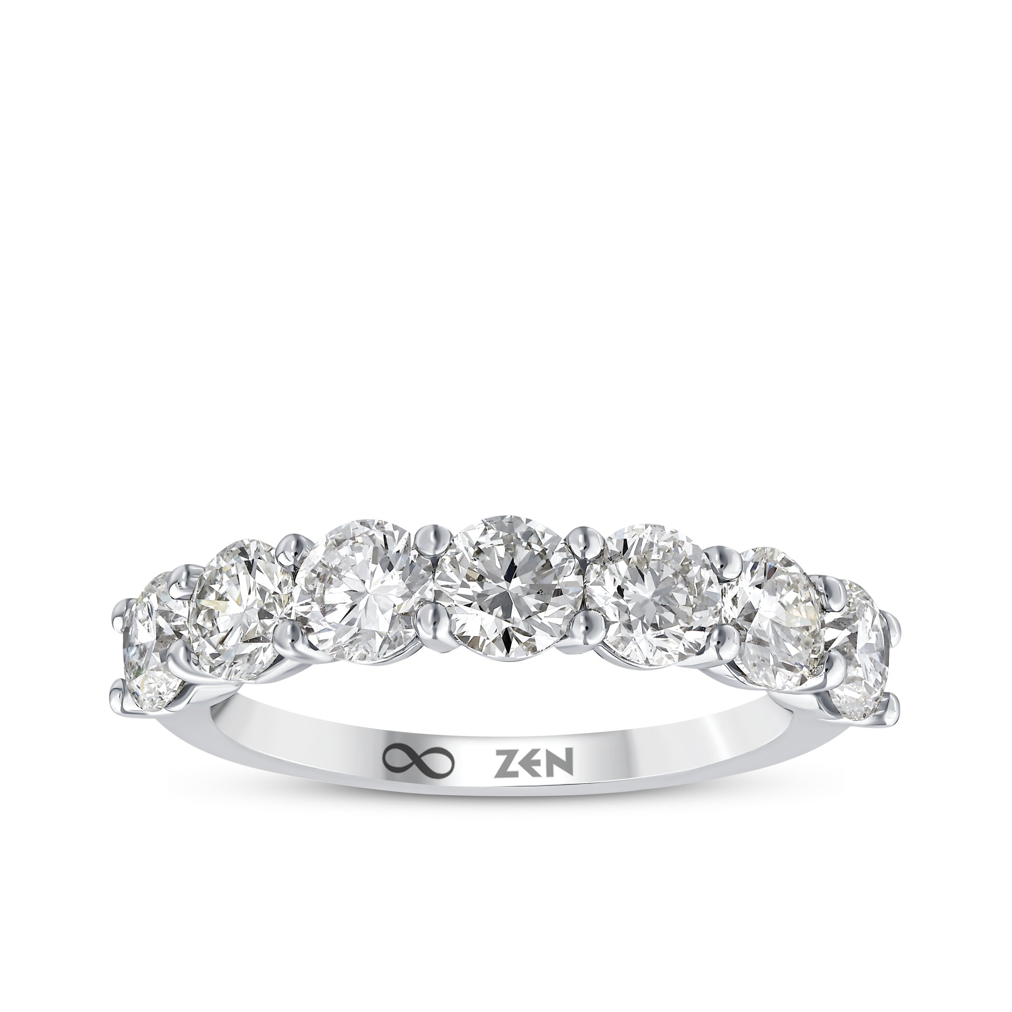 Diamond Half Eternity Ring