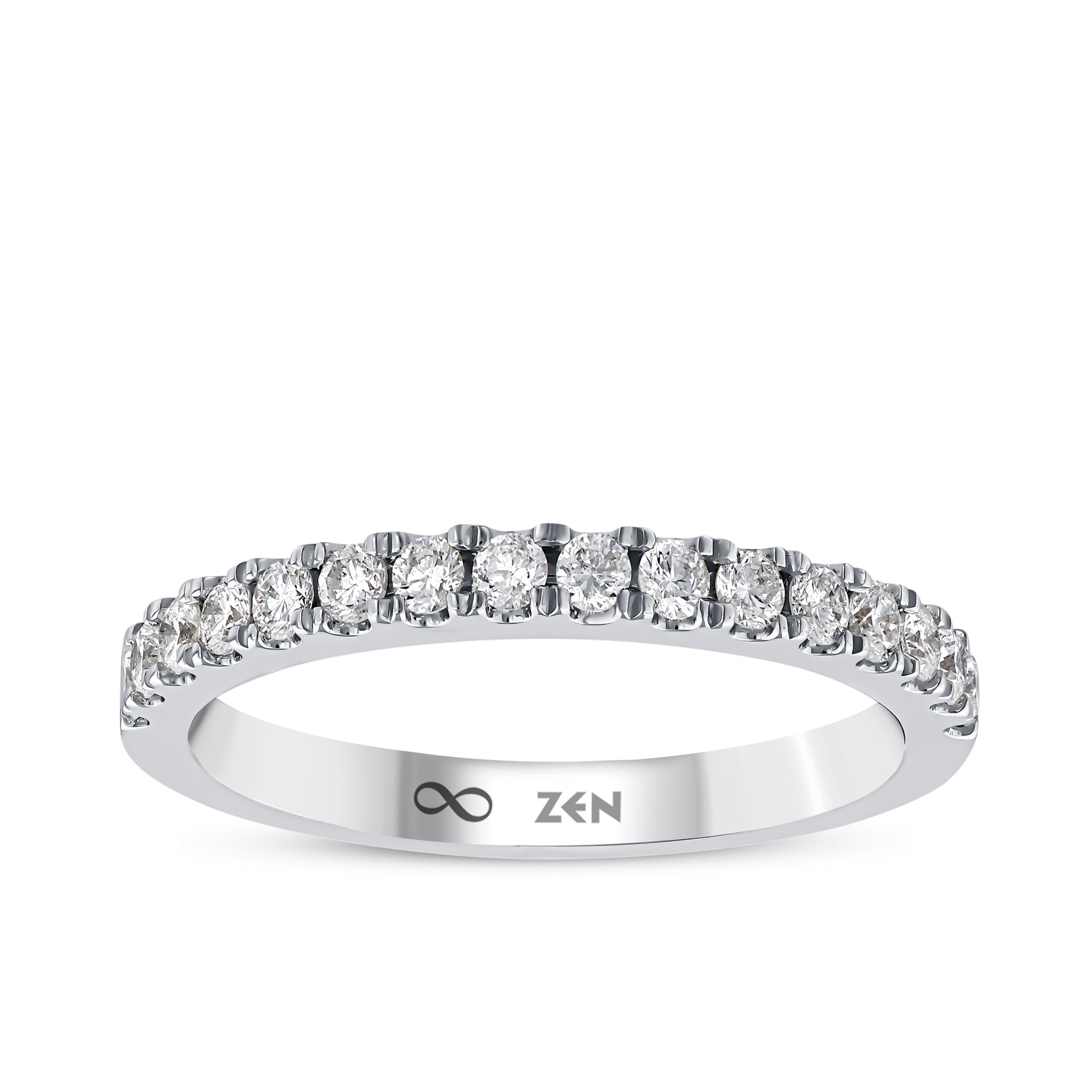 Diamond Half Eternity Ring