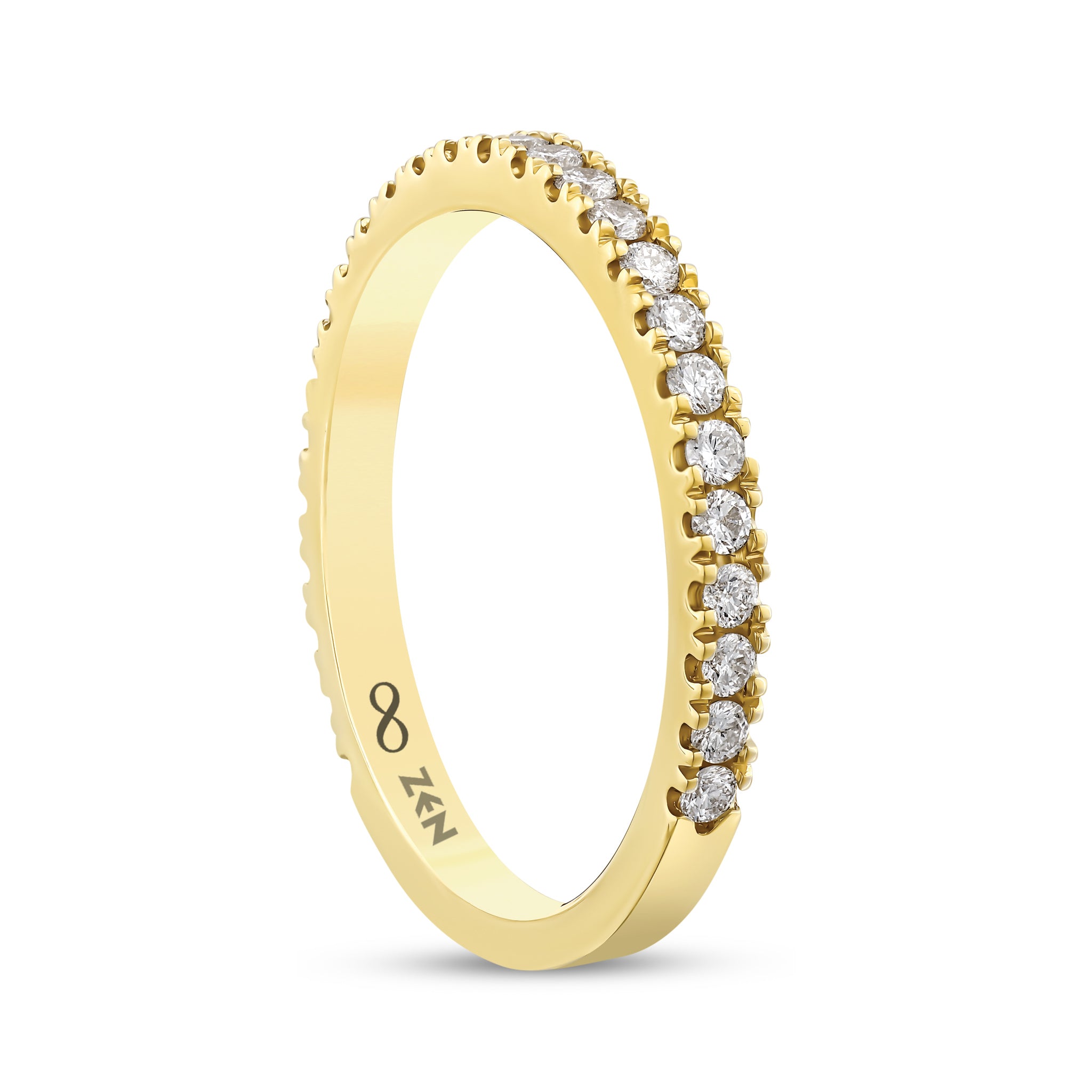 Diamond Half Eternity Ring
