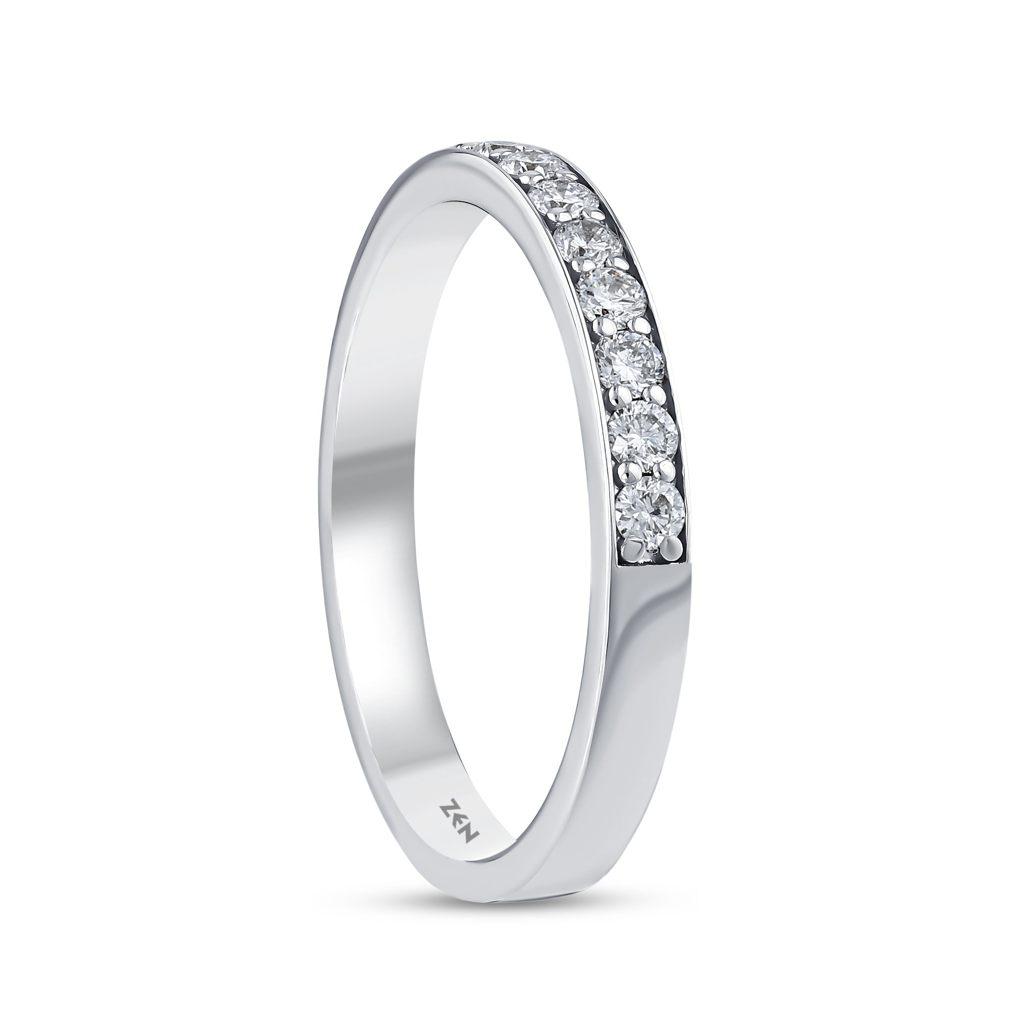 Diamond Half Eternity Ring