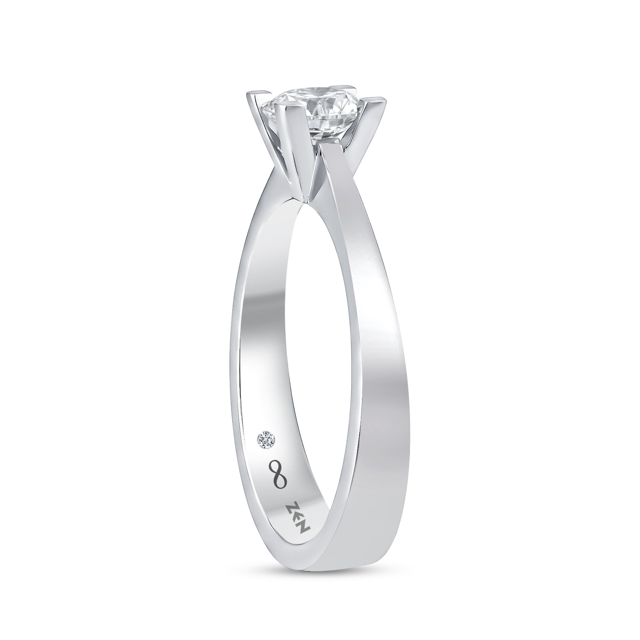 Diamond Solitaire Engagement Ring