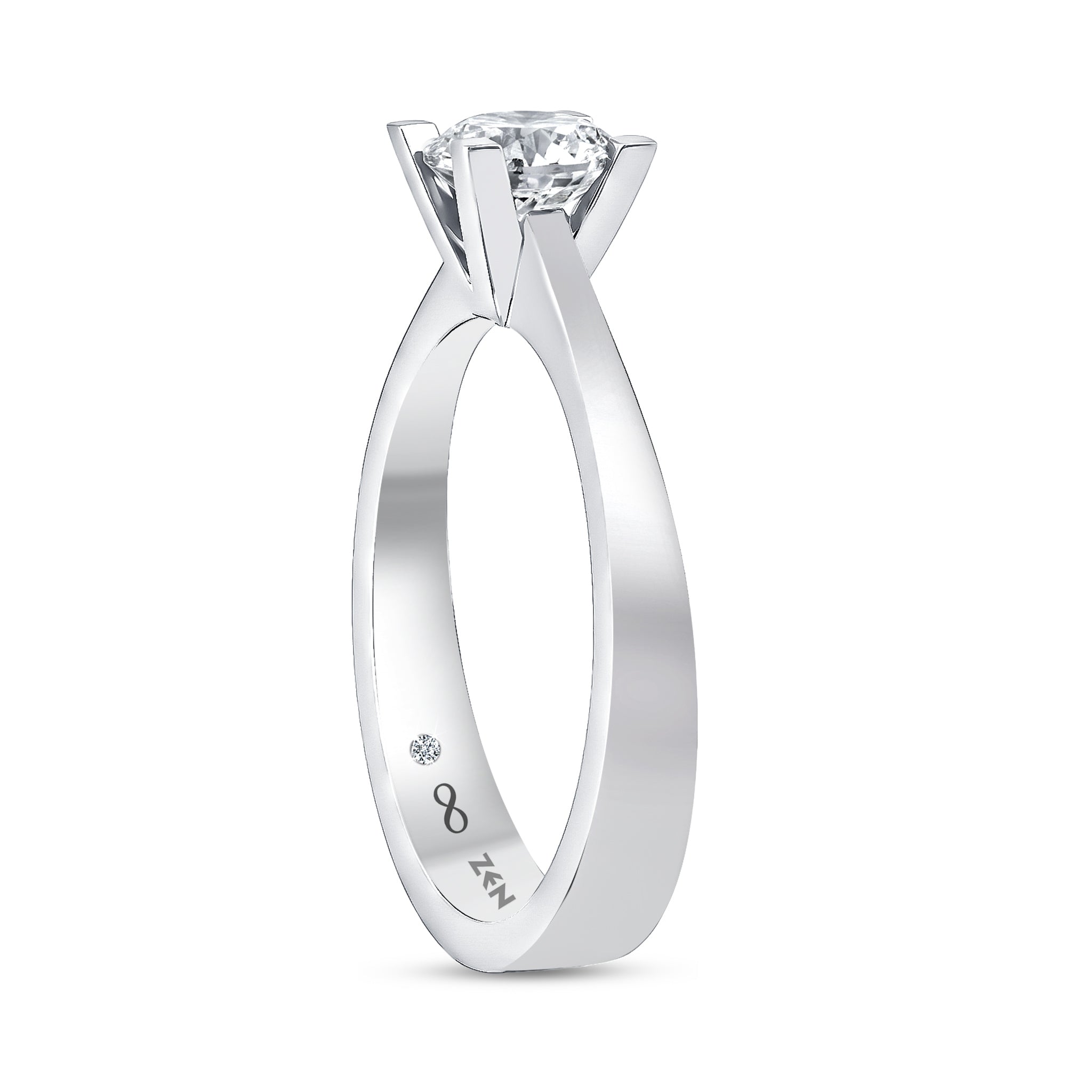Diamond Solitaire Engagement Ring