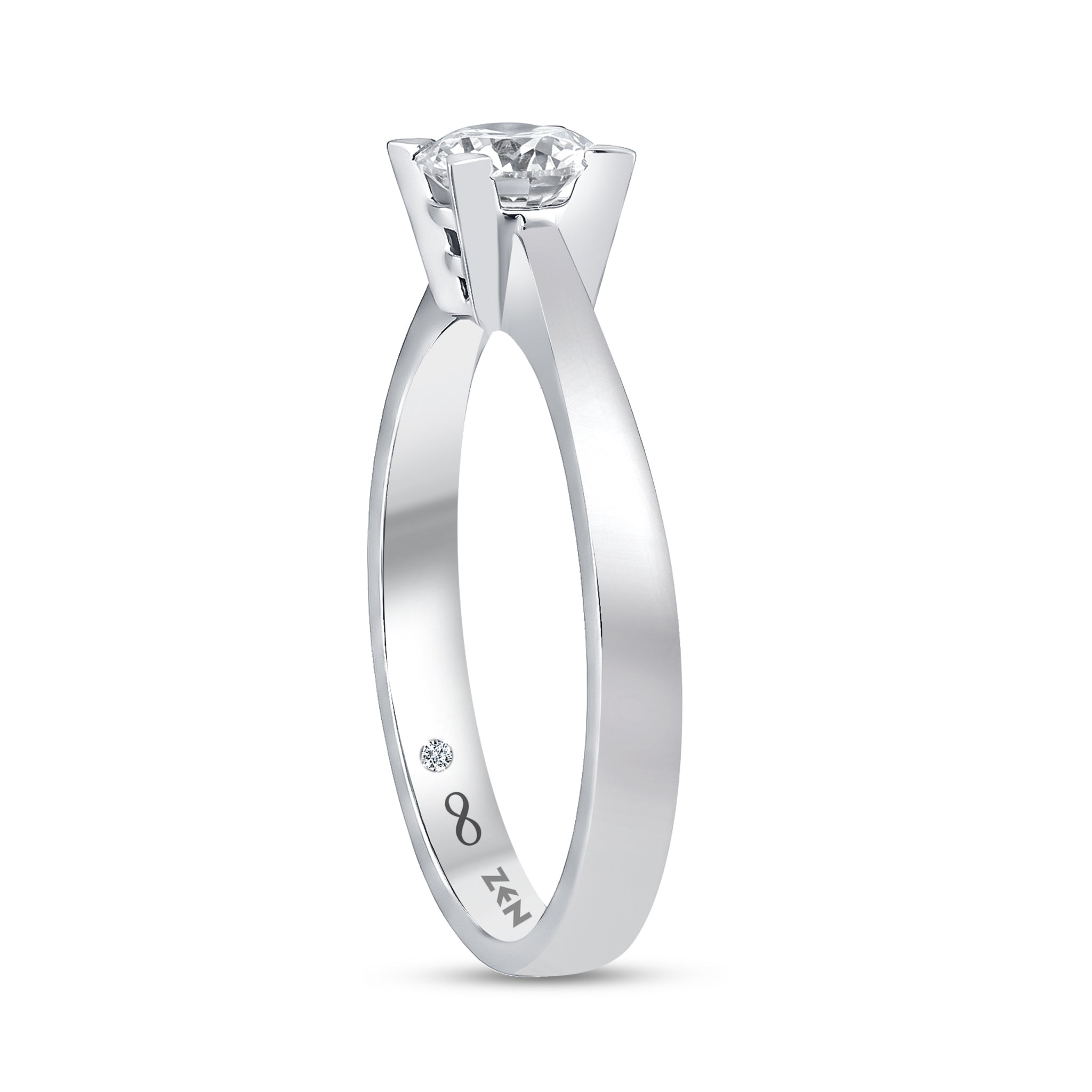 Diamond Solitaire Engagement Ring