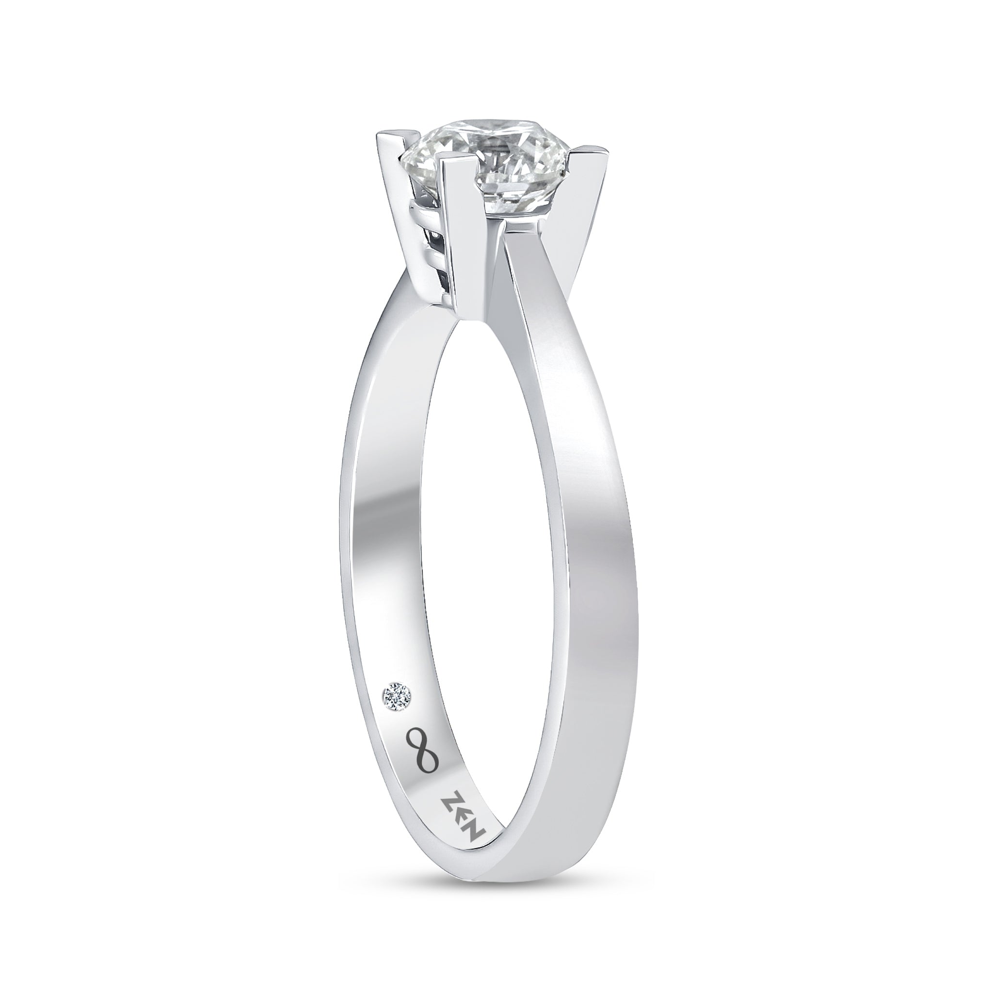 Diamond Solitaire Engagement Ring