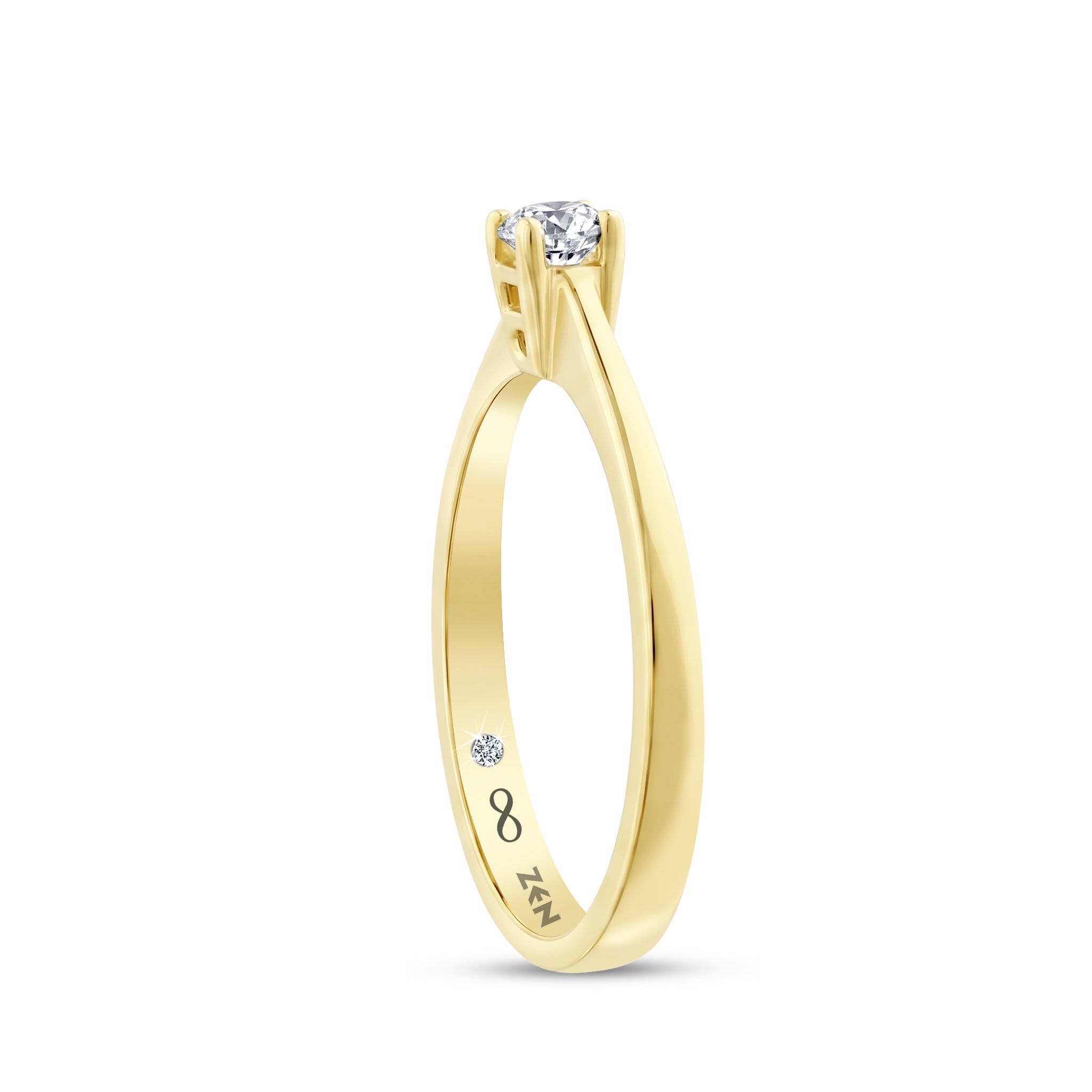 Diamond Solitaire Engagement Ring