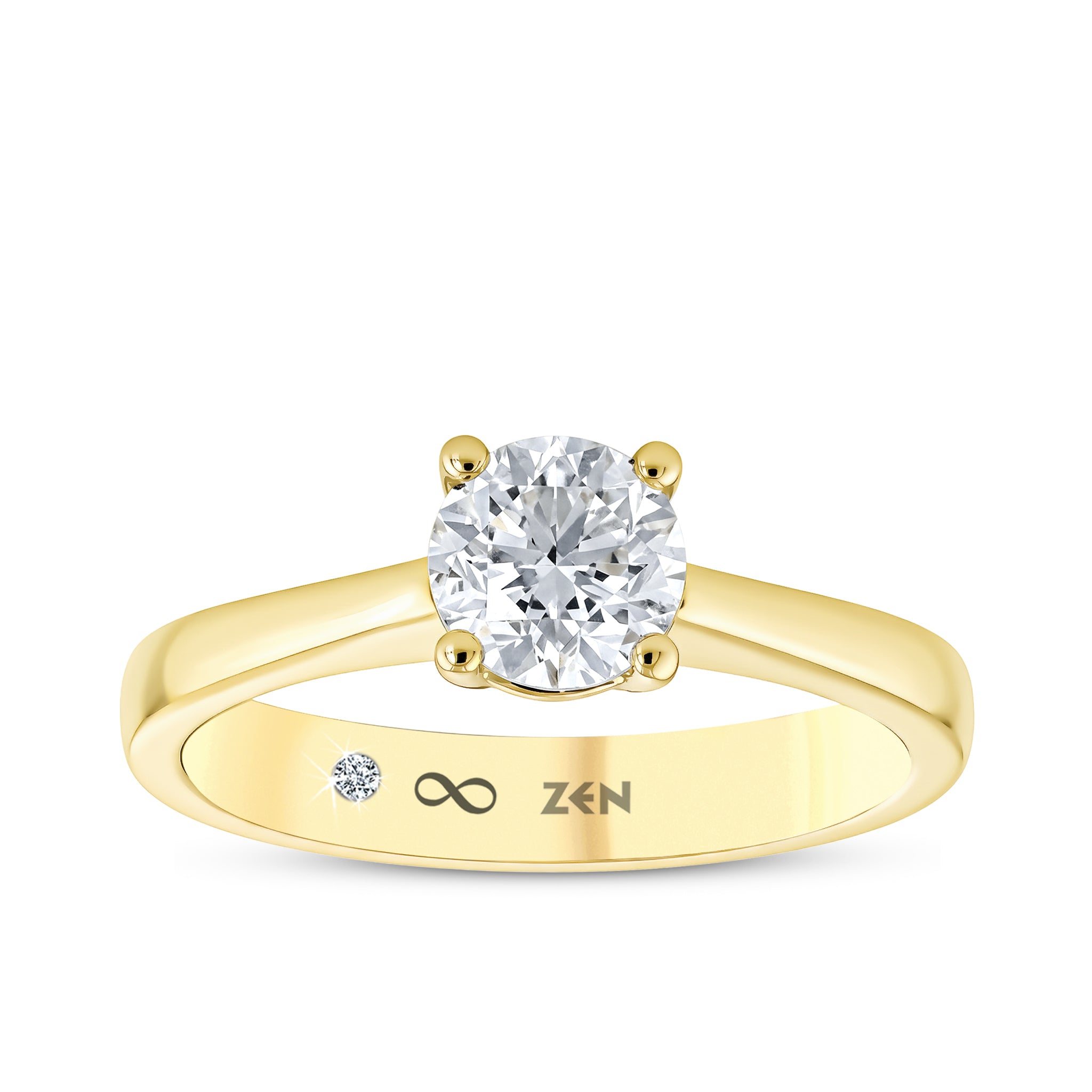 Diamond Solitaire Engagement Ring