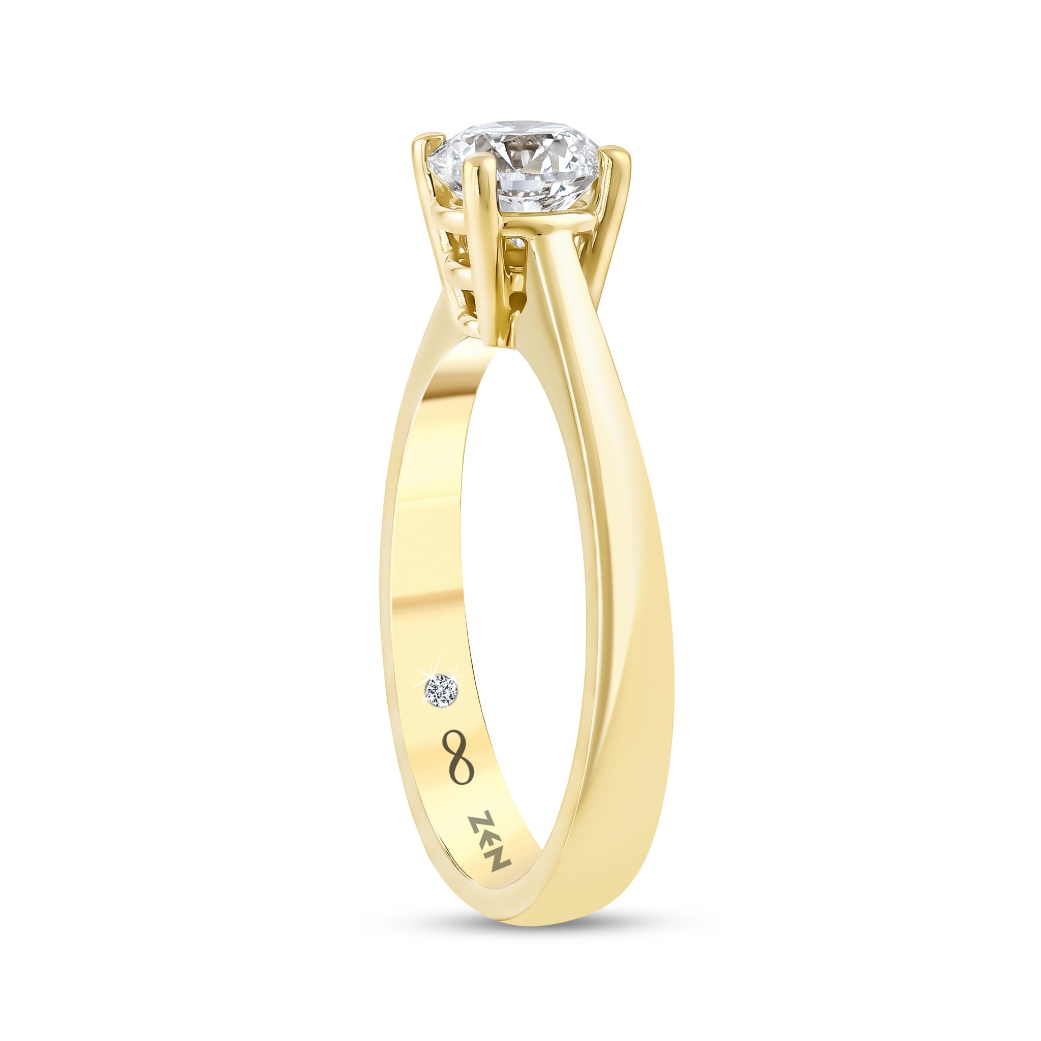 Diamond Solitaire Engagement Ring
