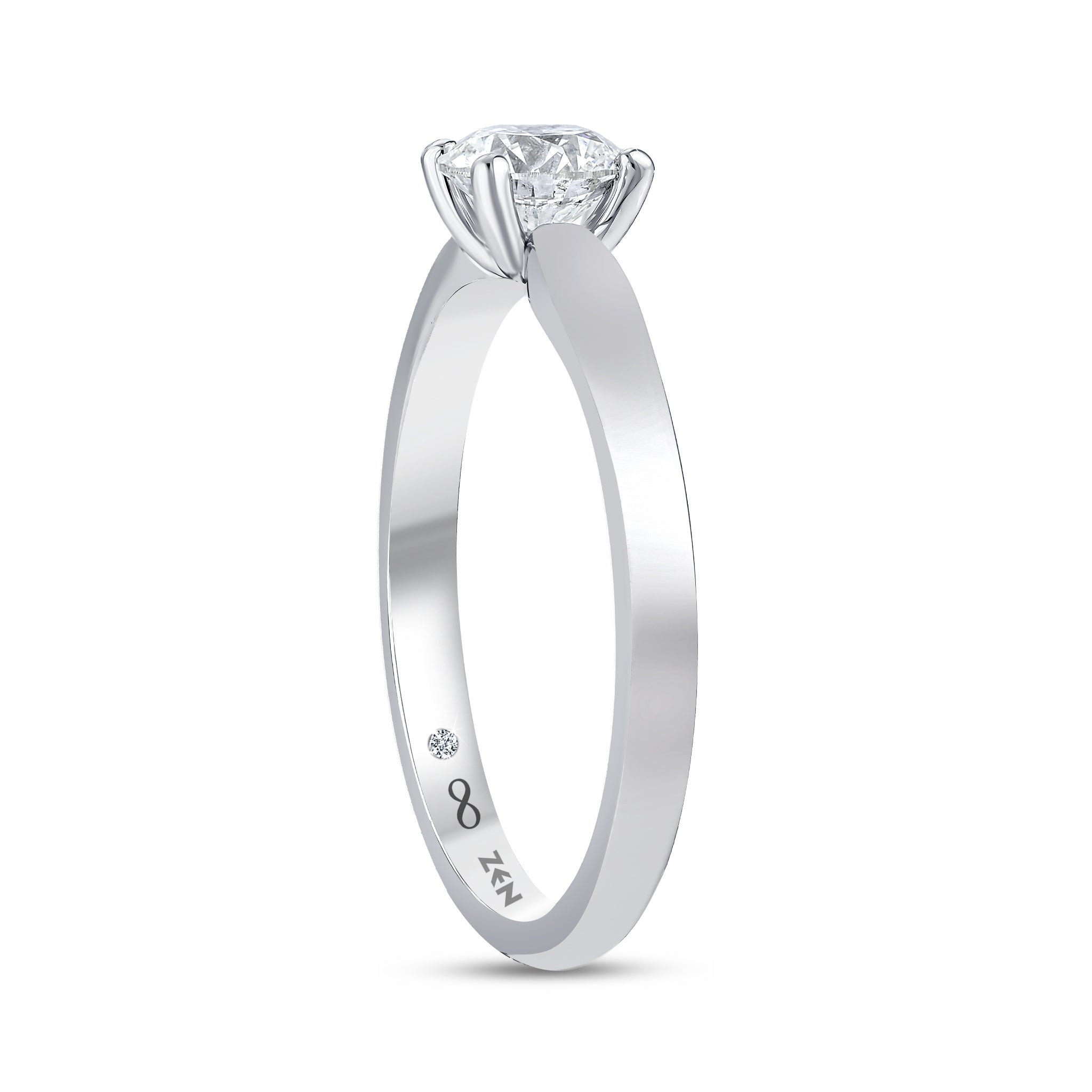 Diamond Solitaire Engagement Ring