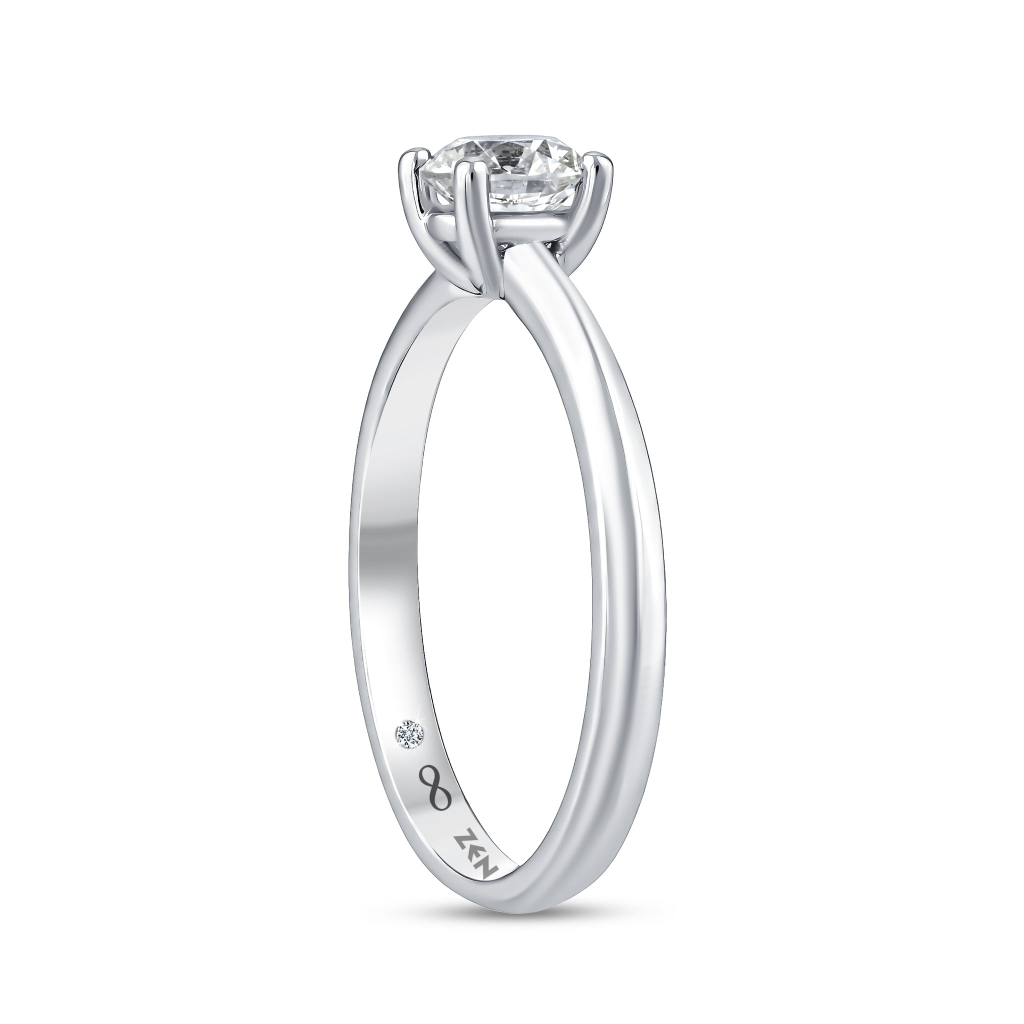 Diamond Solitaire Engagement Ring