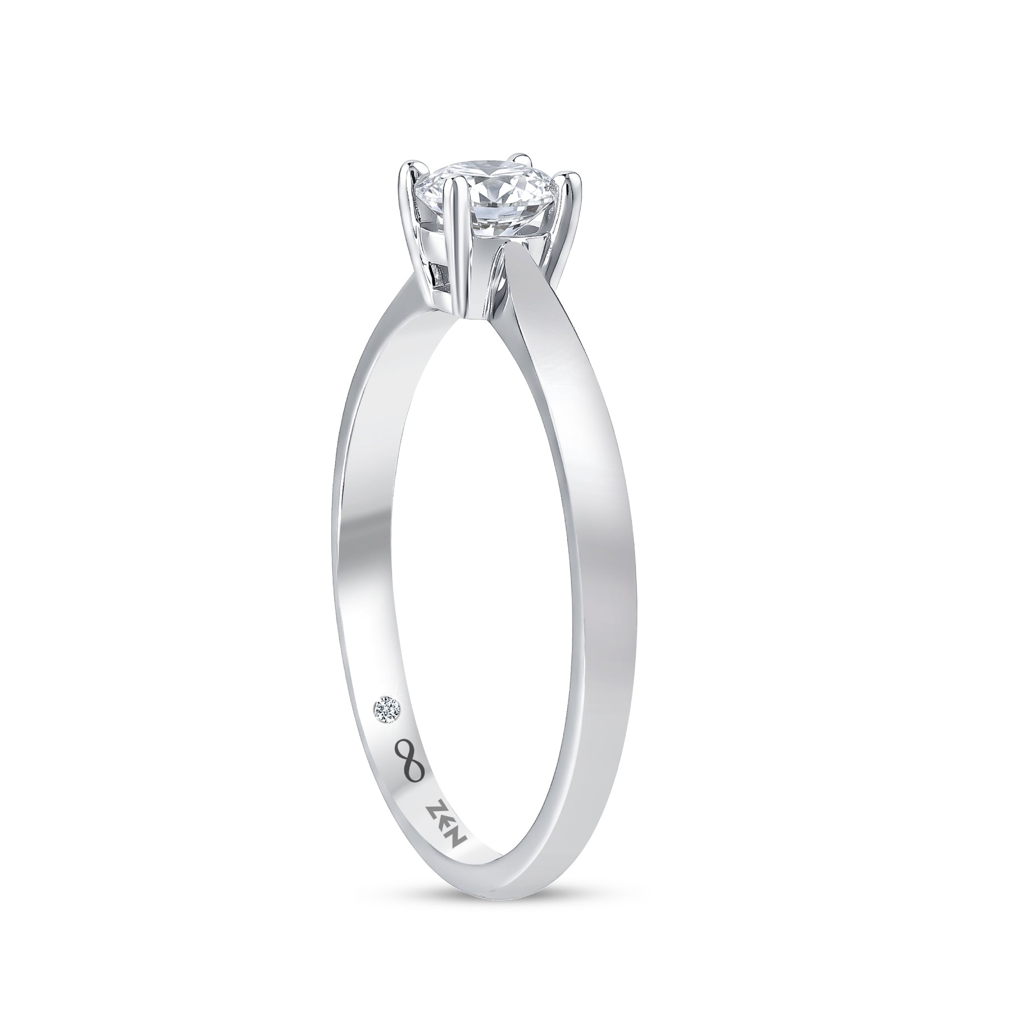 Diamond Solitaire Engagement Ring