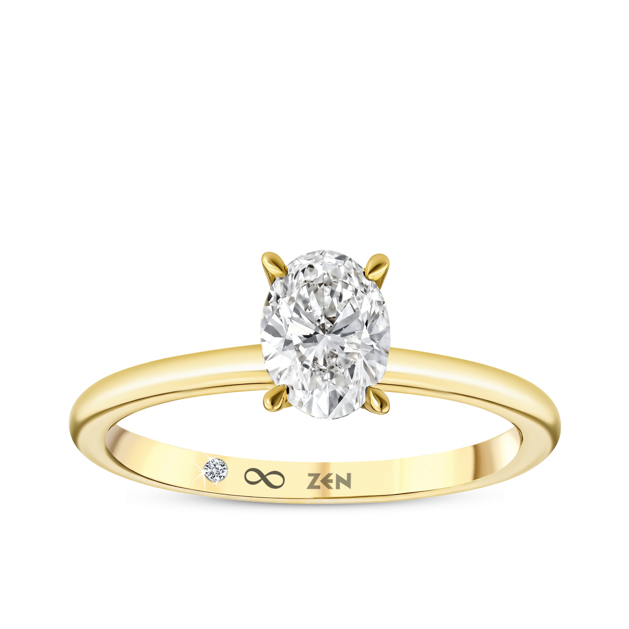 Diamond Solitaire Engagement Ring