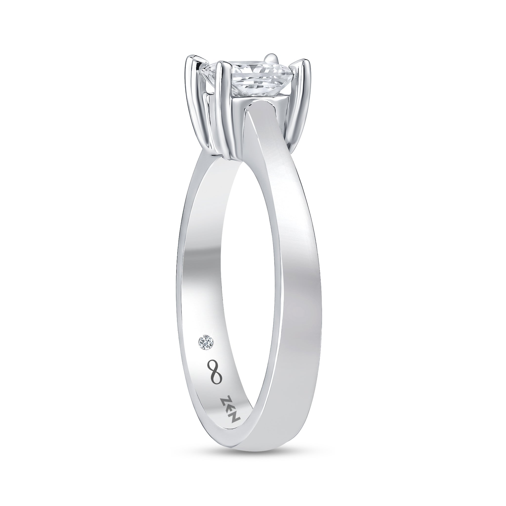 Diamond Solitaire Engagement Ring