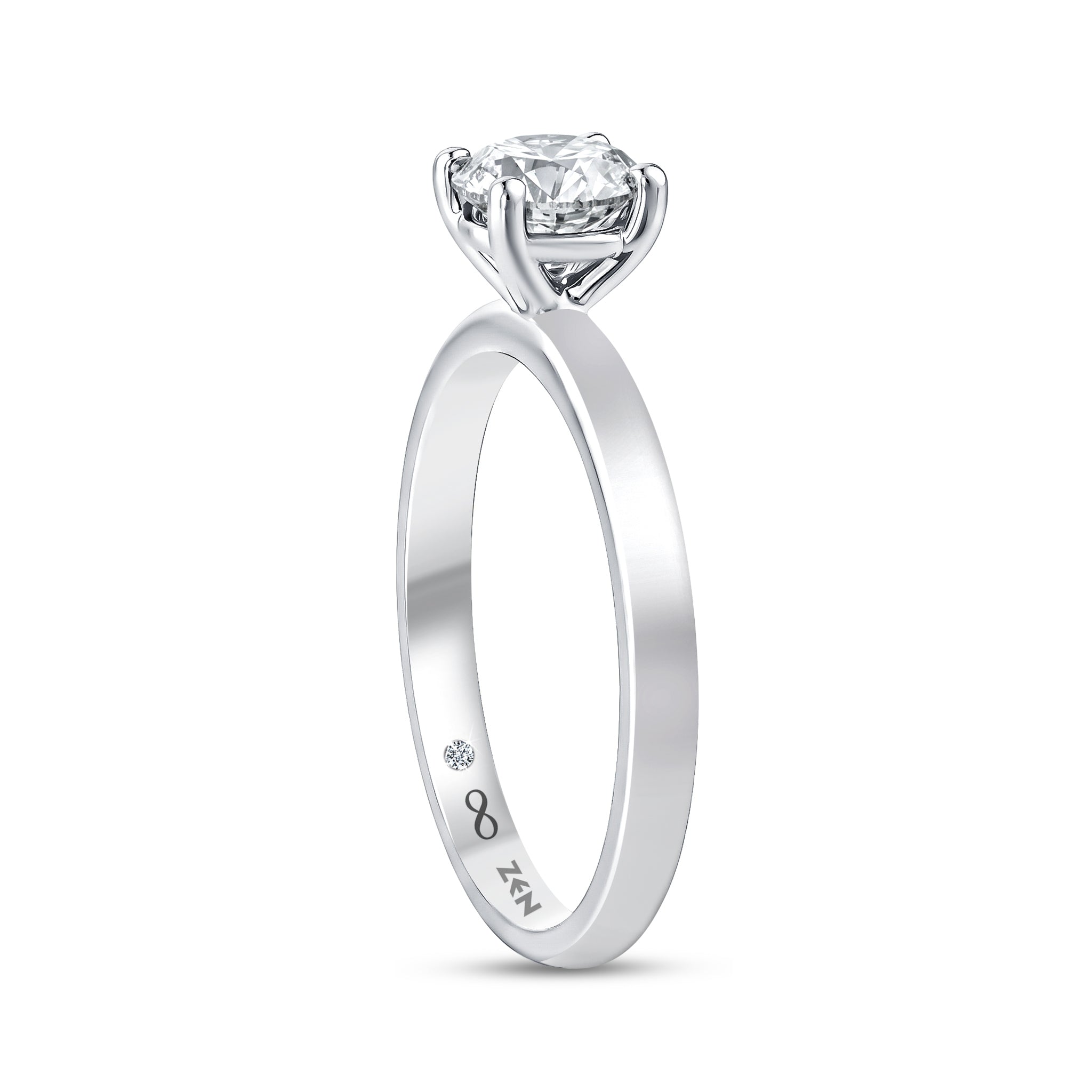 Diamond Solitaire Engagement Ring