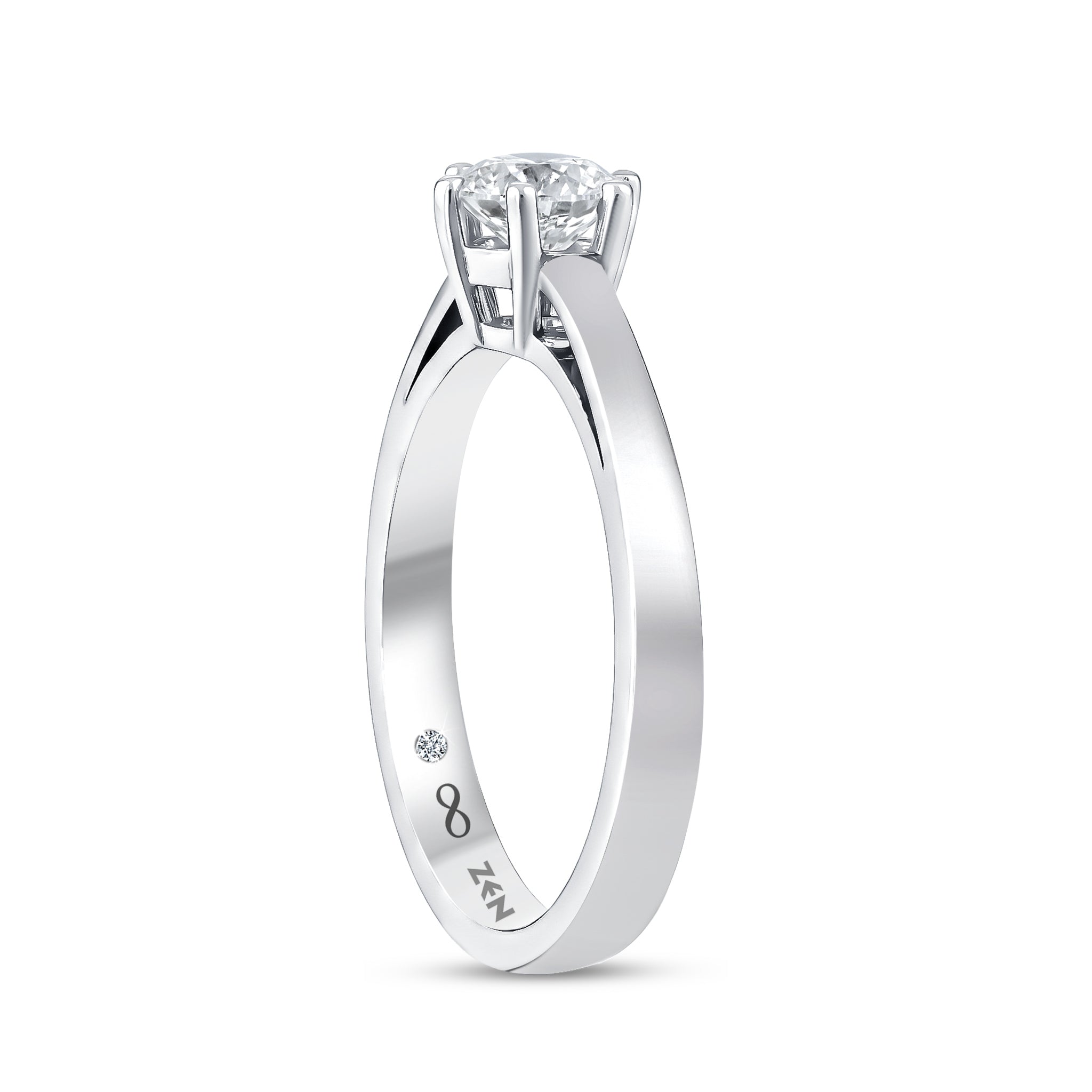 Diamond Solitaire Engagement Ring