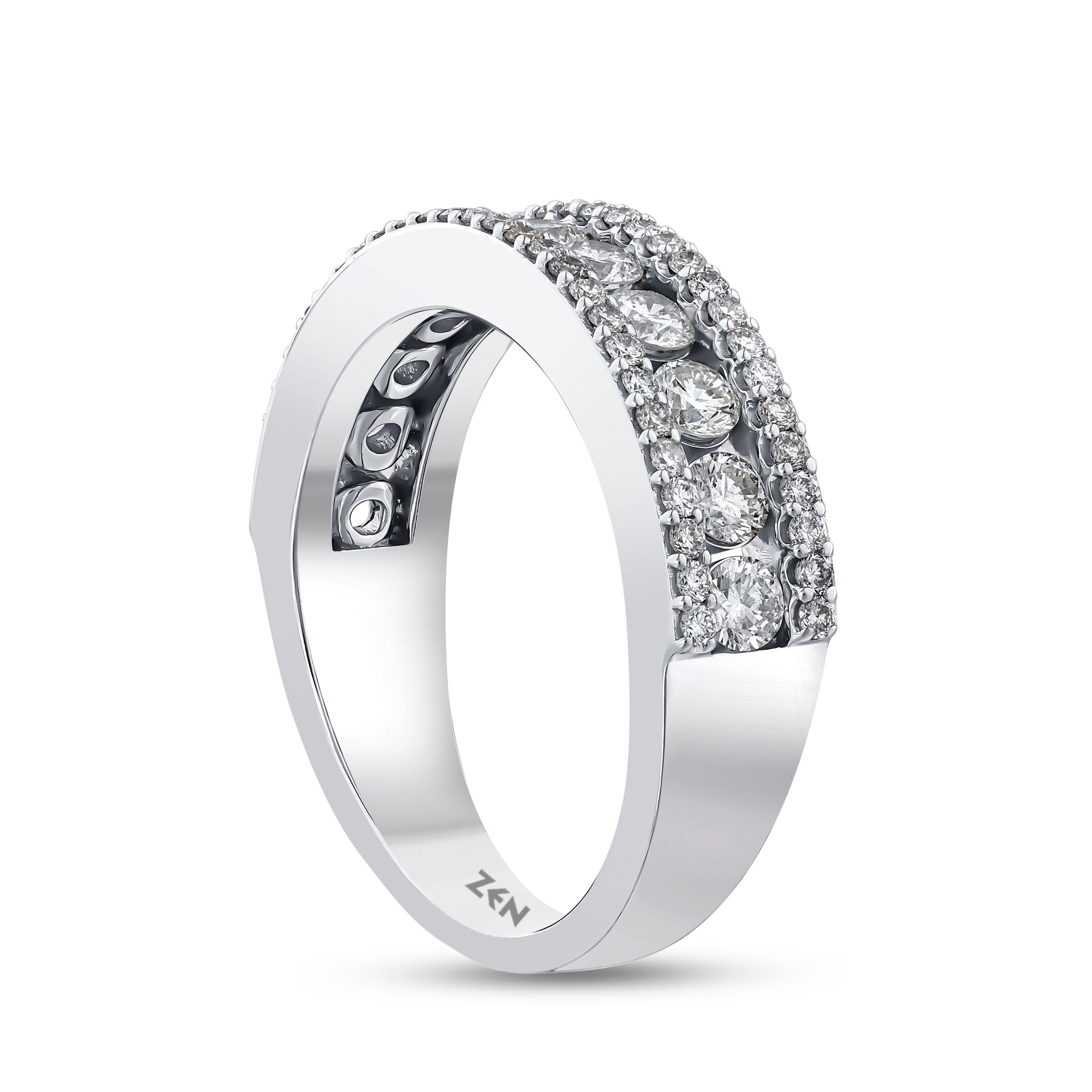 Diamond Half Eternity Ring
