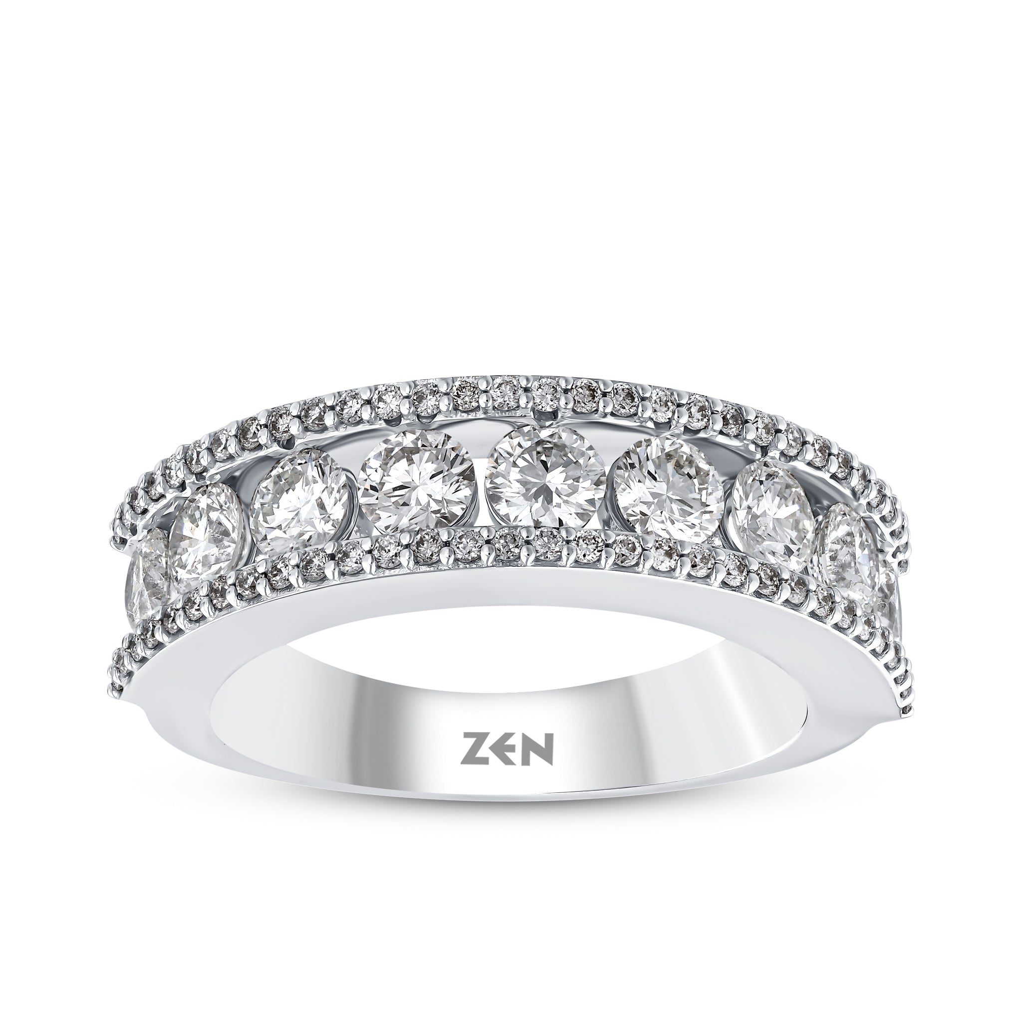 Diamond Half Eternity Ring