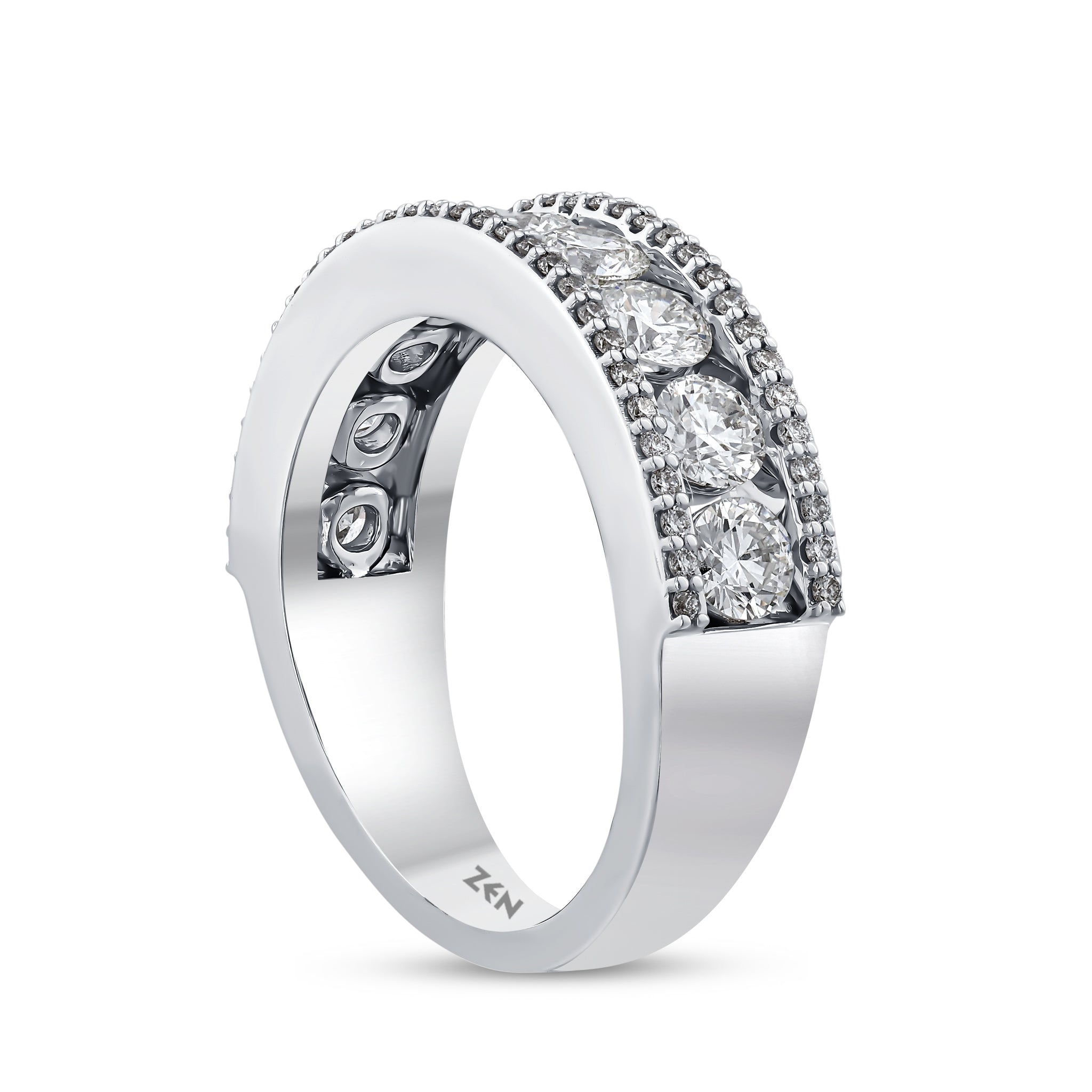 Diamond Half Eternity Ring