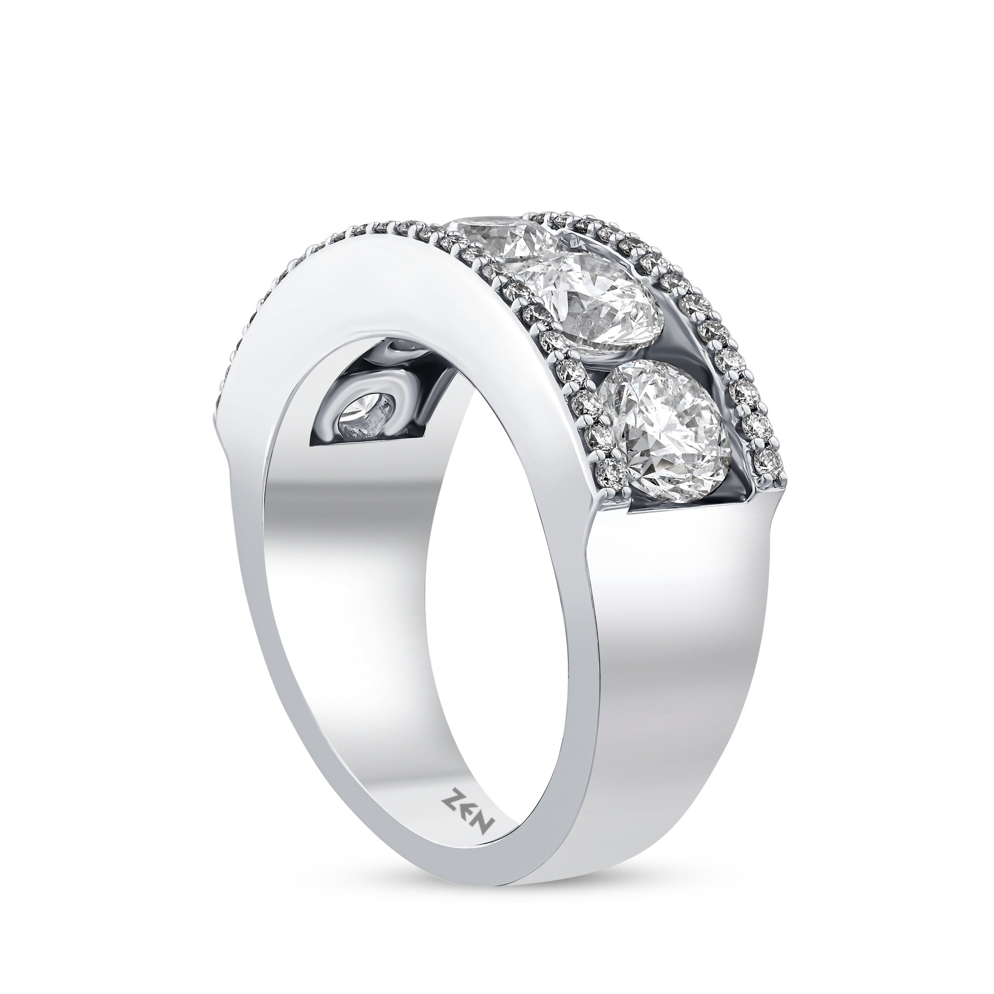 Half Eternity Diamond Ring