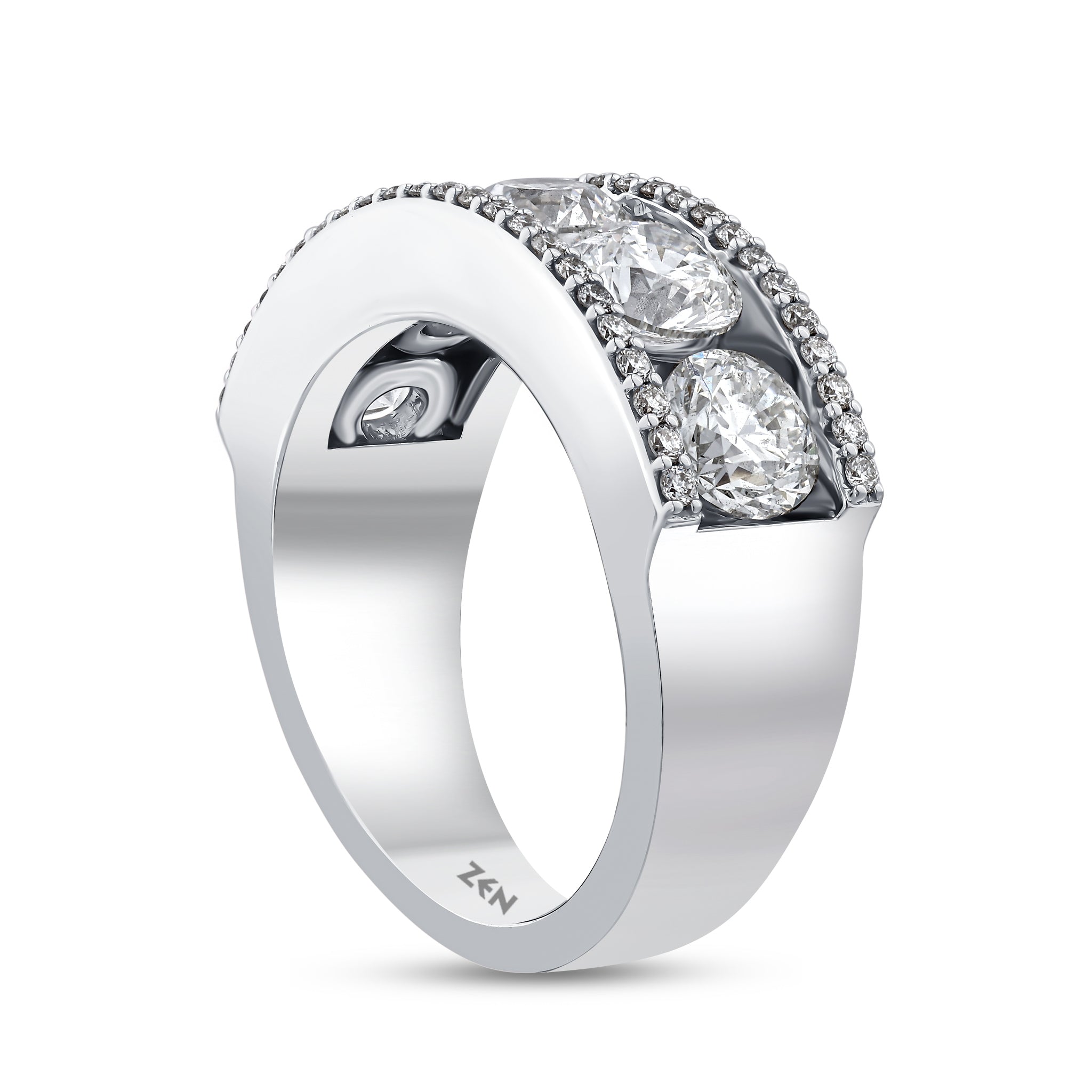 Half Eternity Diamond Ring