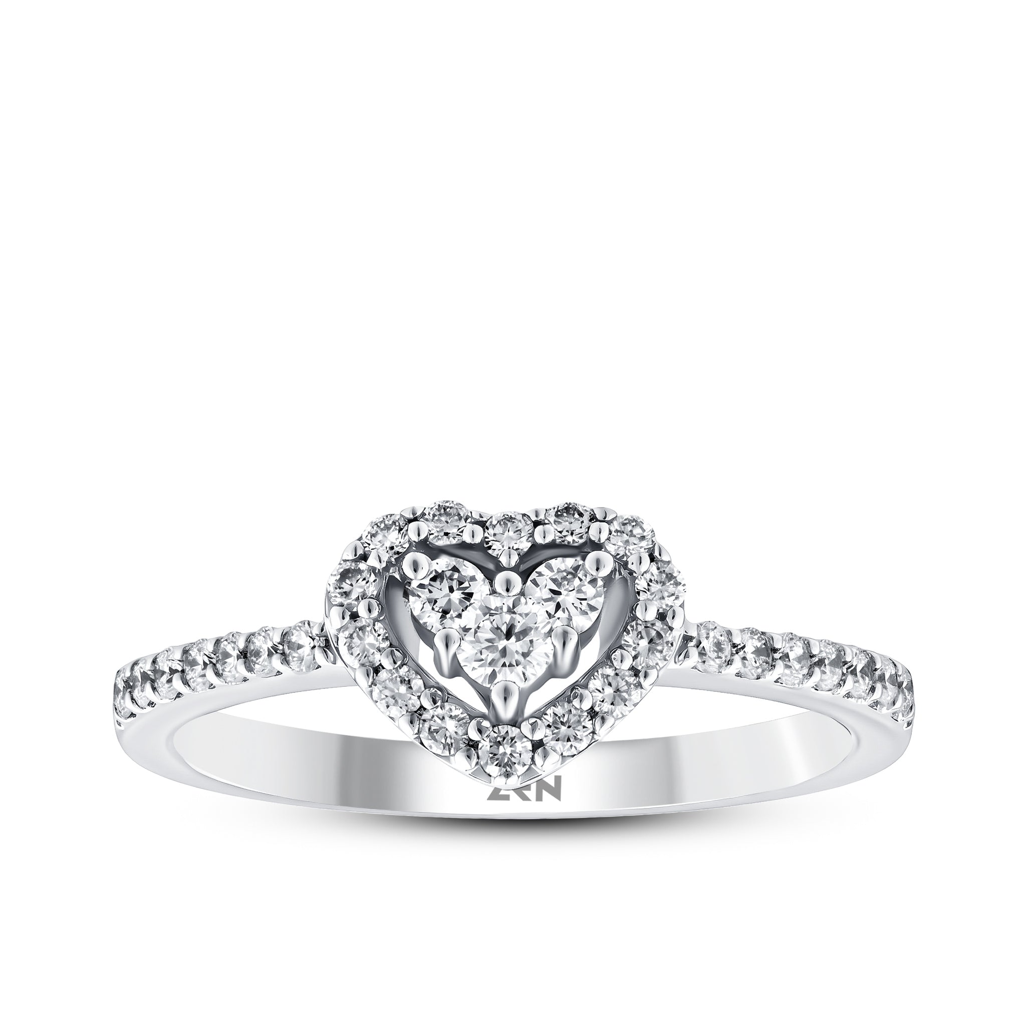 Diamond Heart Ring