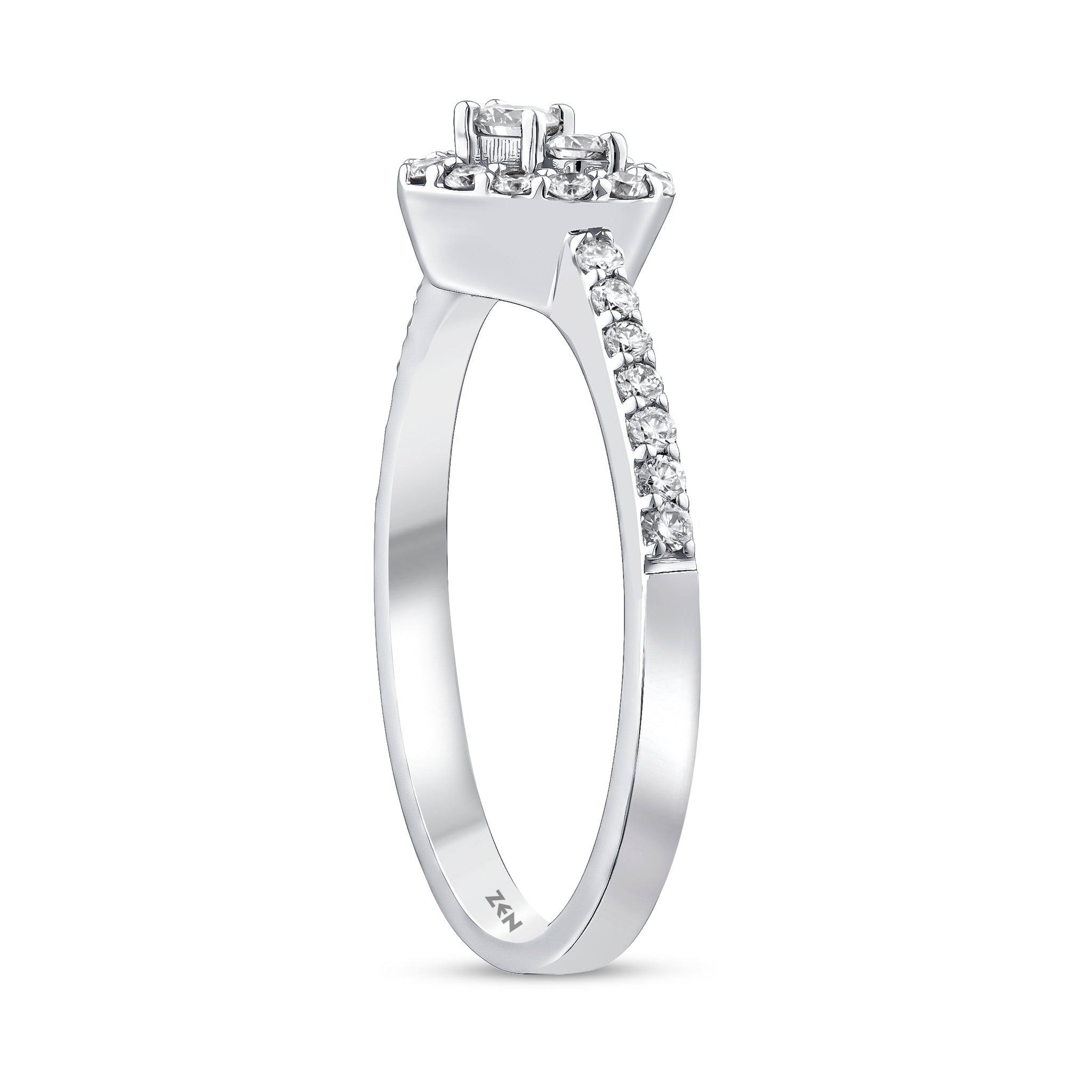 Diamond Heart Ring
