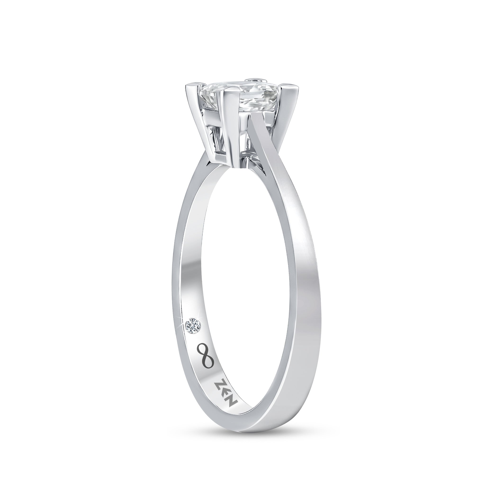 Diamond Solitaire Engagement Ring