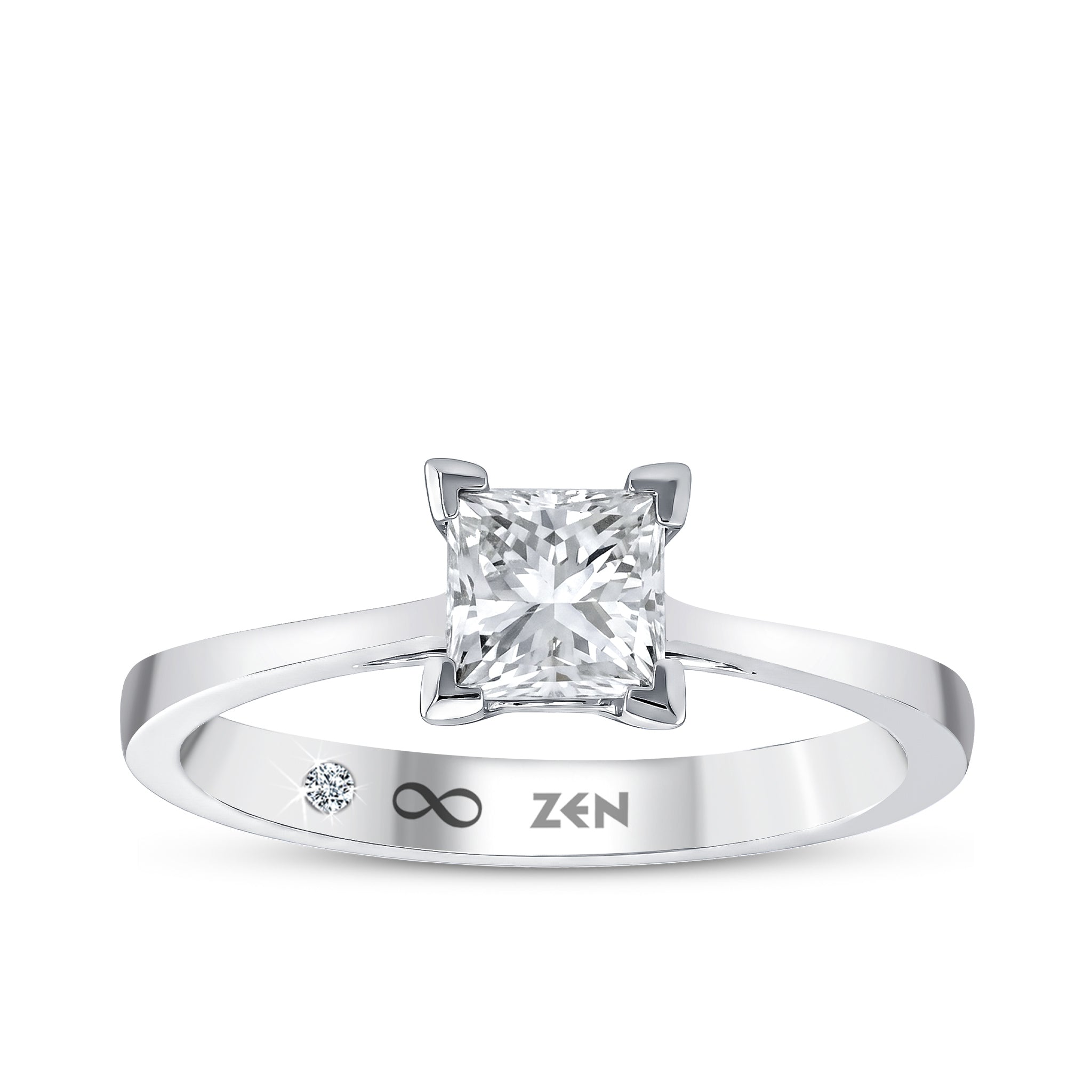 Diamond Solitaire Engagement Ring