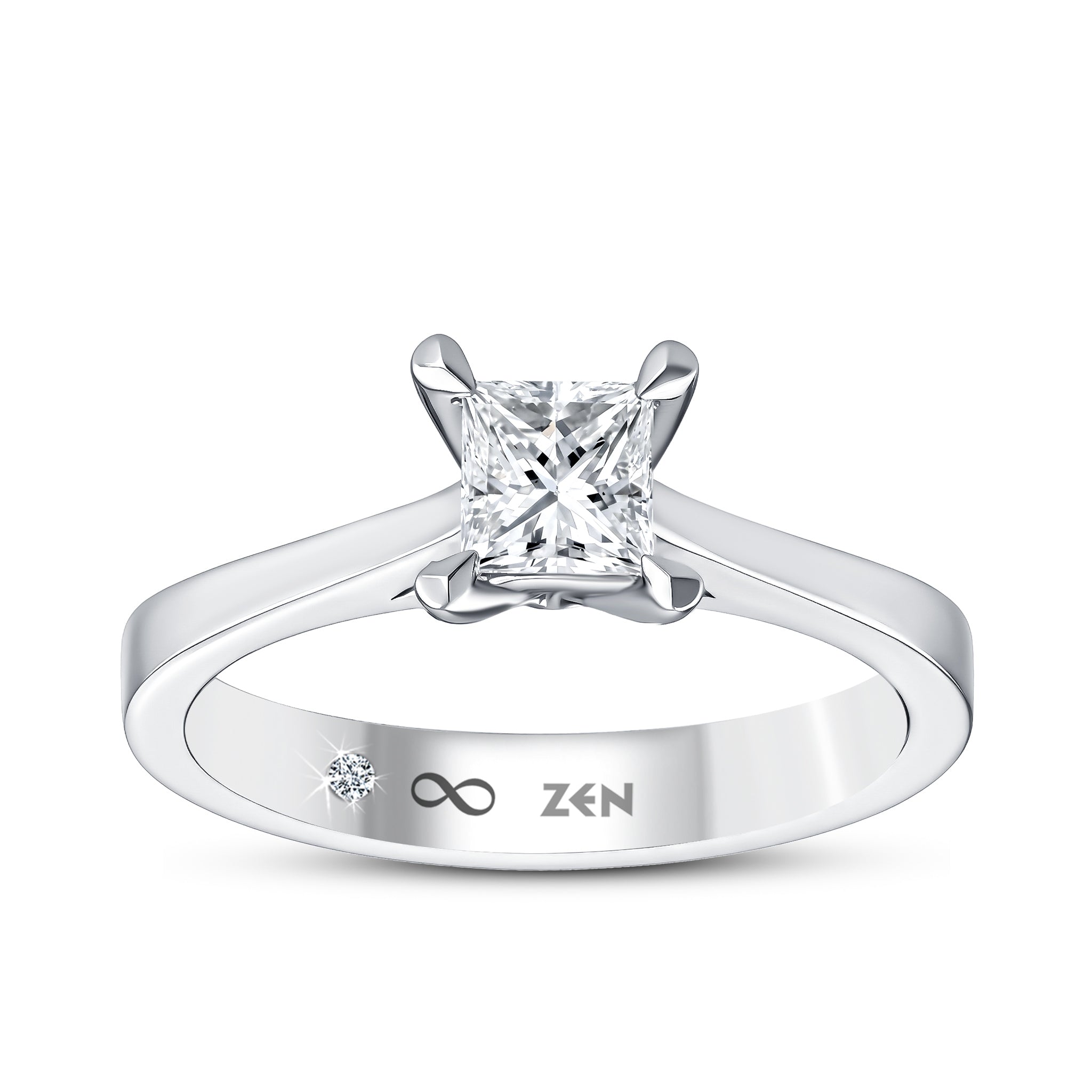 Diamond Solitaire Engagement Ring
