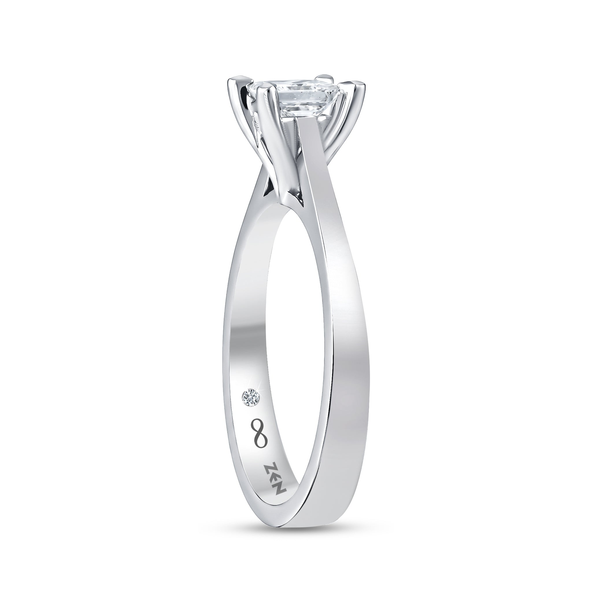 Diamond Solitaire Engagement Ring