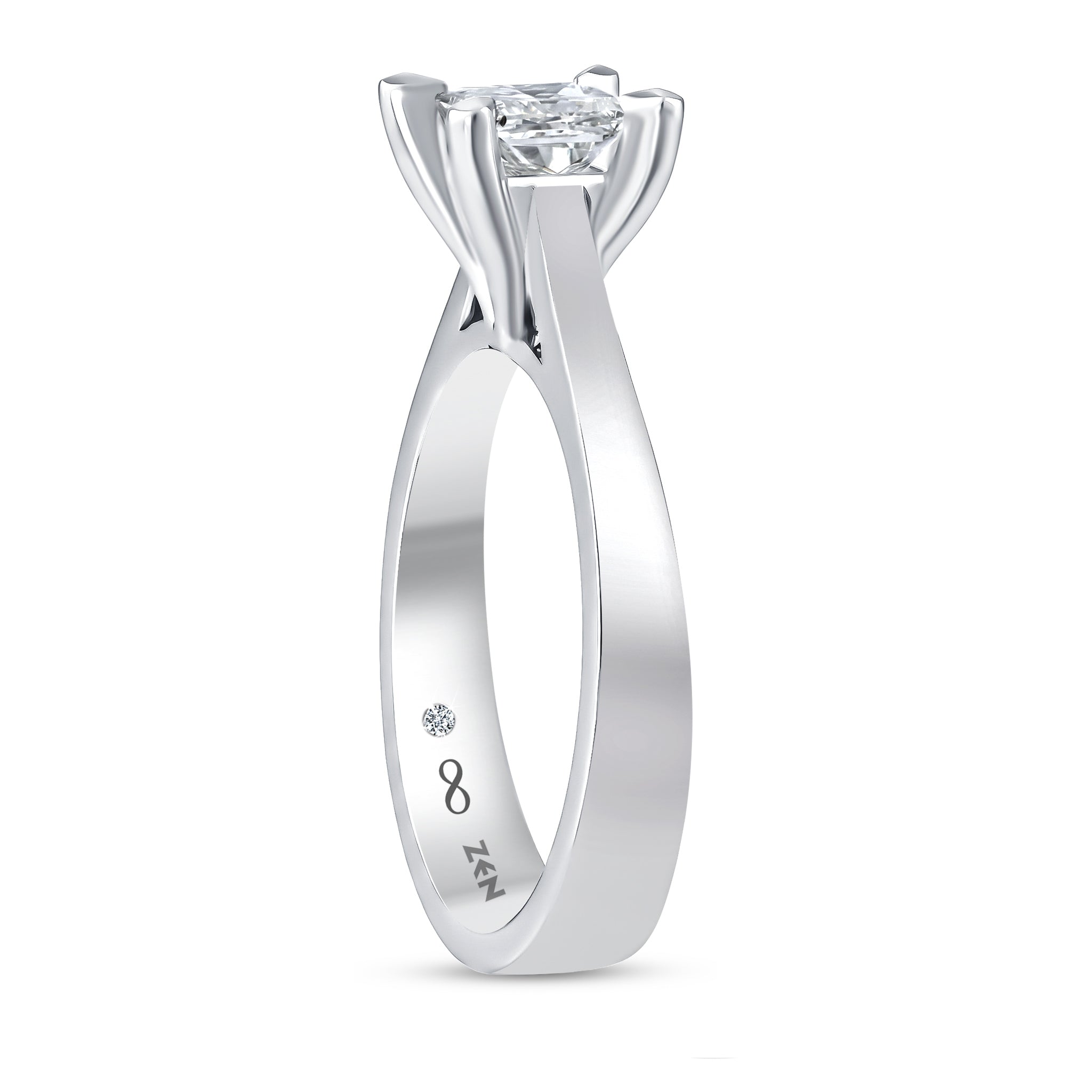 Diamond Solitaire Engagement Ring