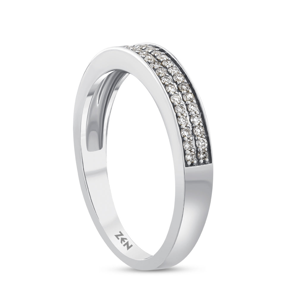 Half Eternity Diamond Ring
