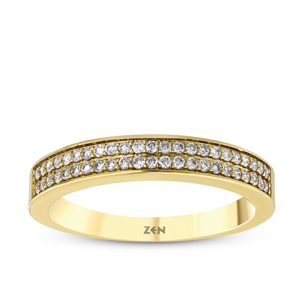 Half Eternity Diamond Ring
