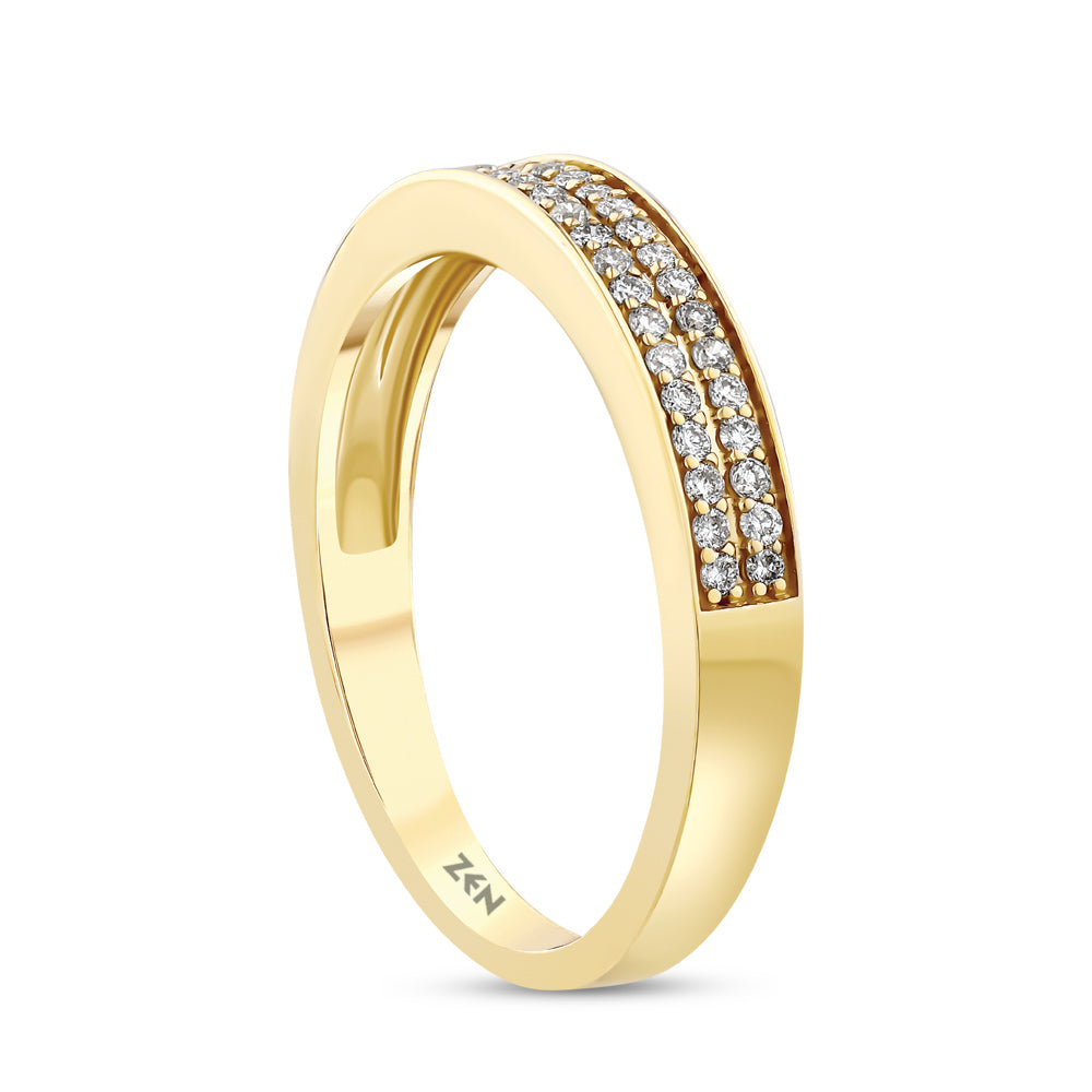 Half Eternity Diamond Ring