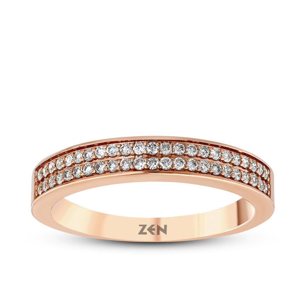 Half Eternity Diamond Ring