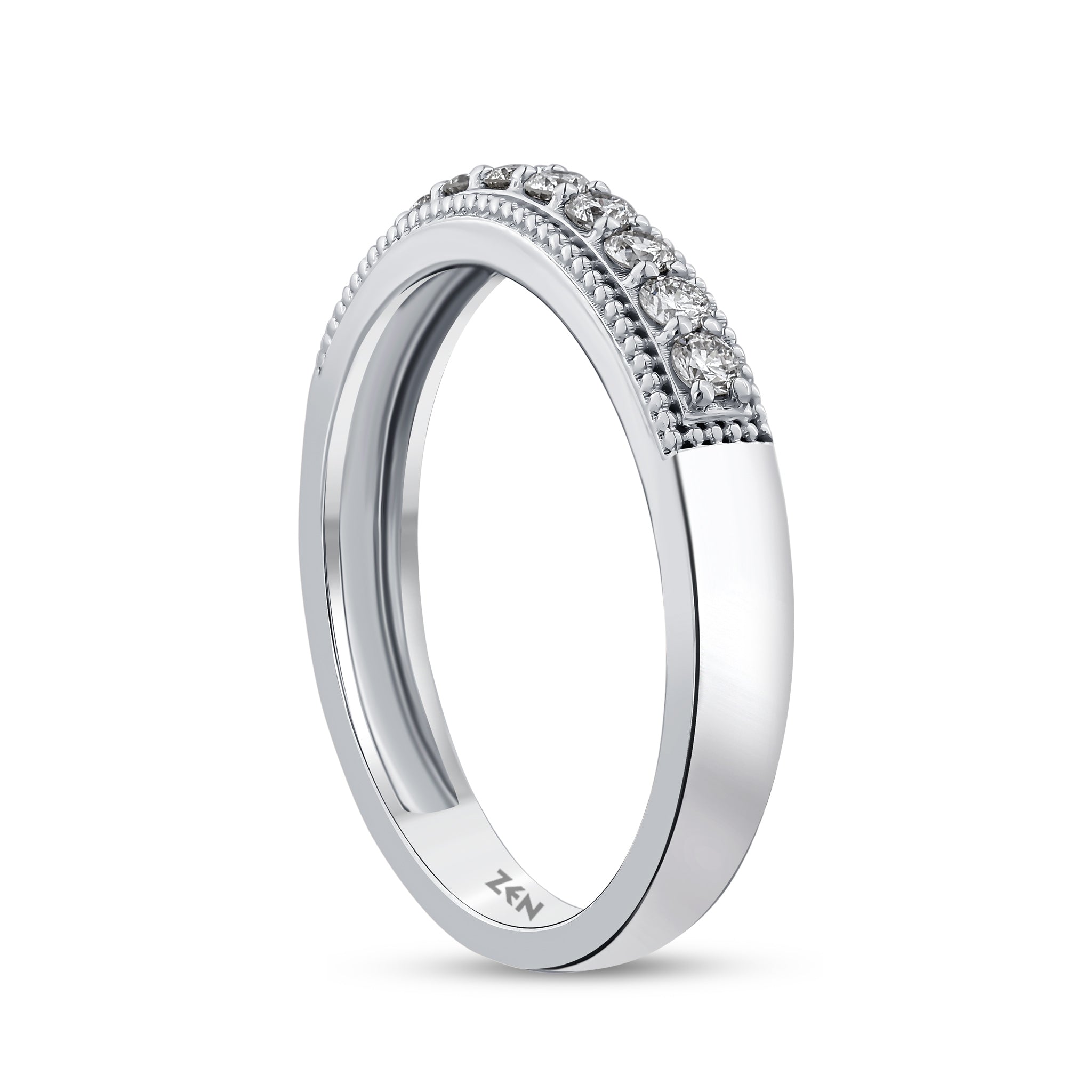 Half Eternity Diamond Ring