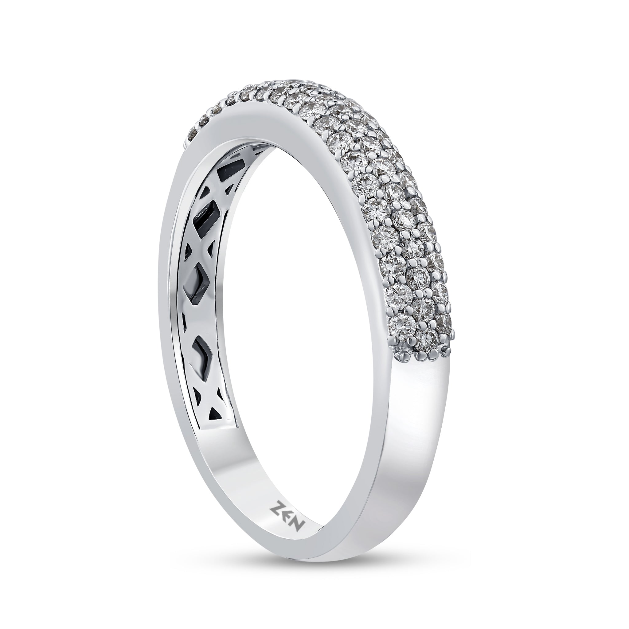 Half Eternity Diamond Ring