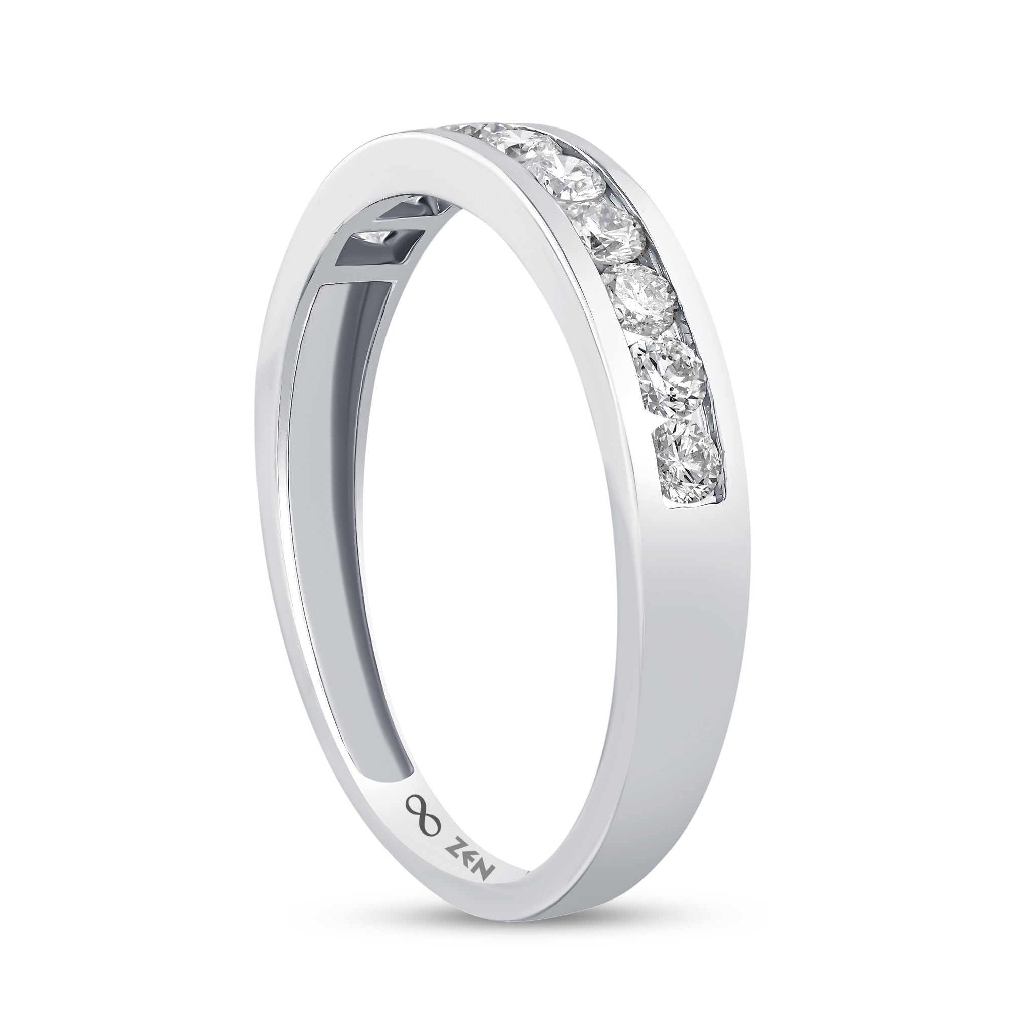Diamond Half Eternity Ring